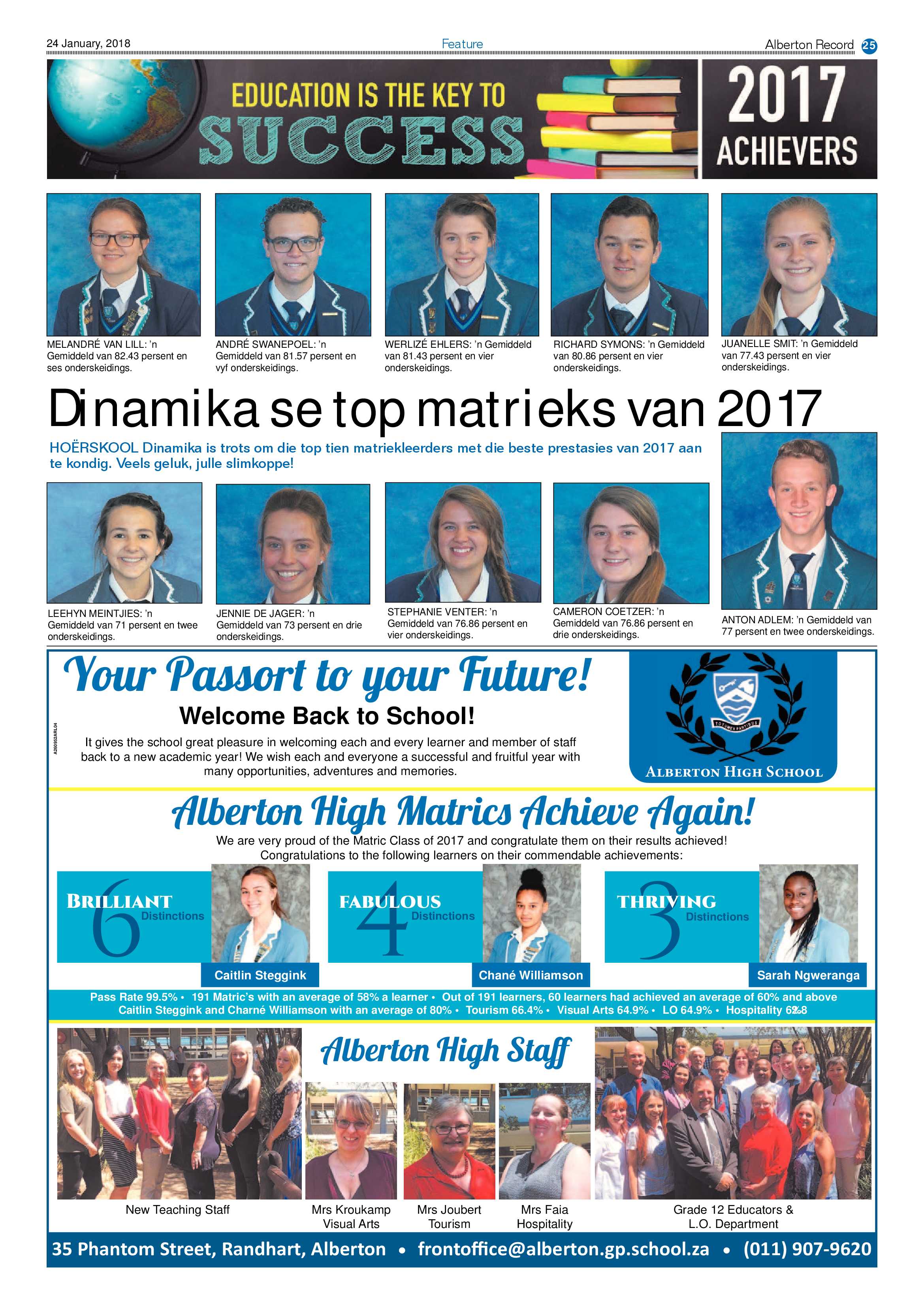 Alberton Record 24 January 2018 page 25