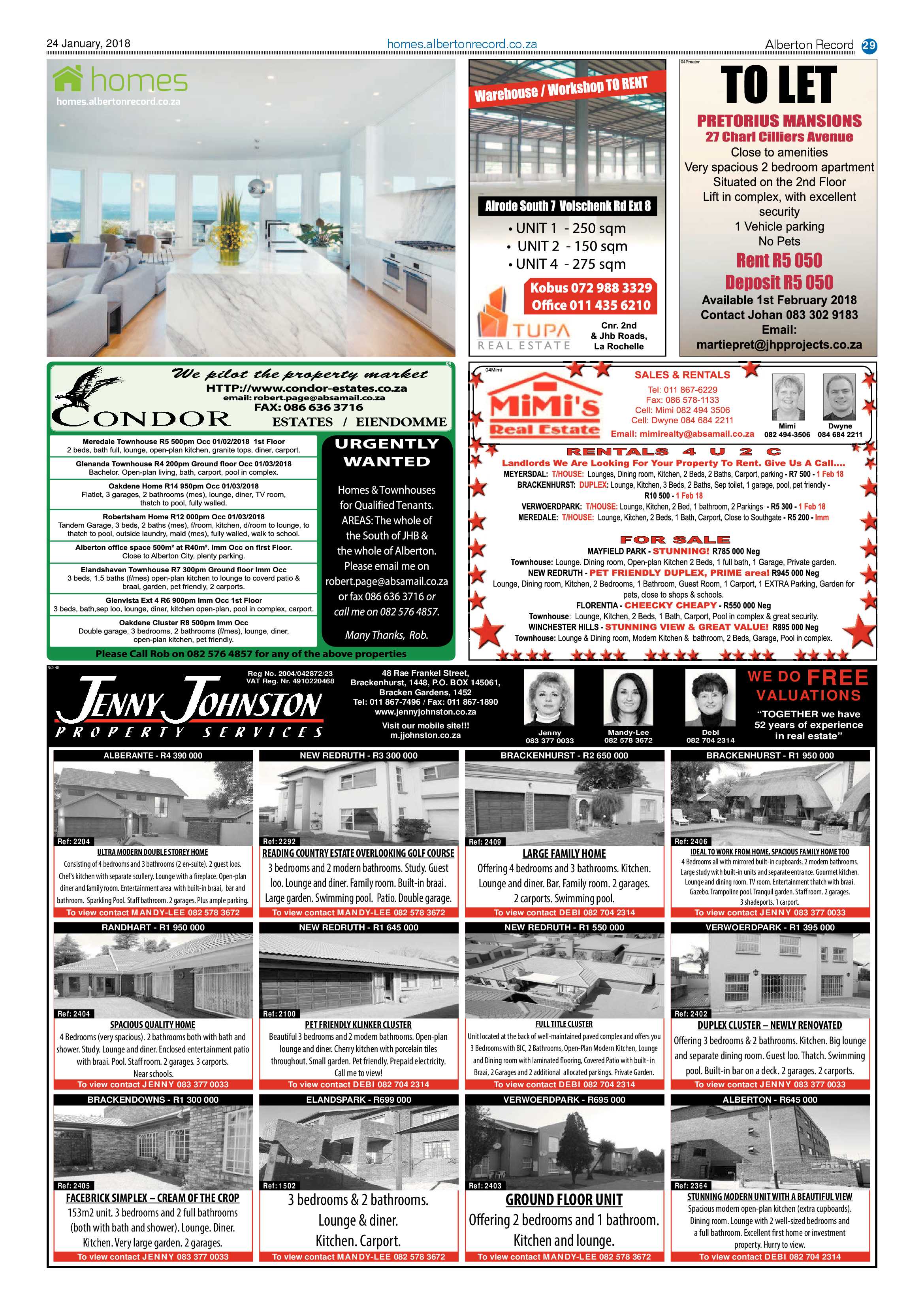 Alberton Record 24 January 2018 page 29