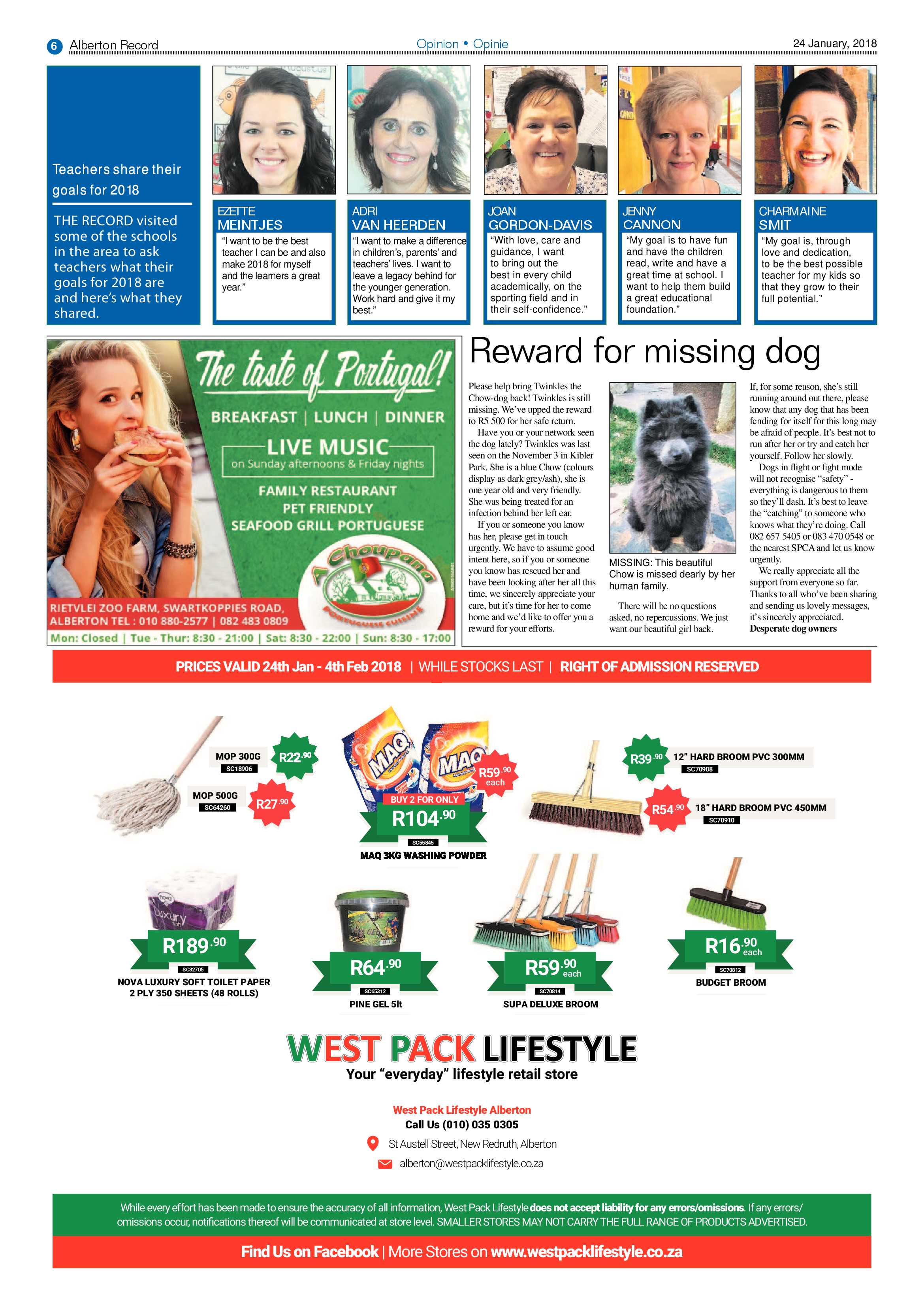 Alberton Record 24 January 2018 page 6