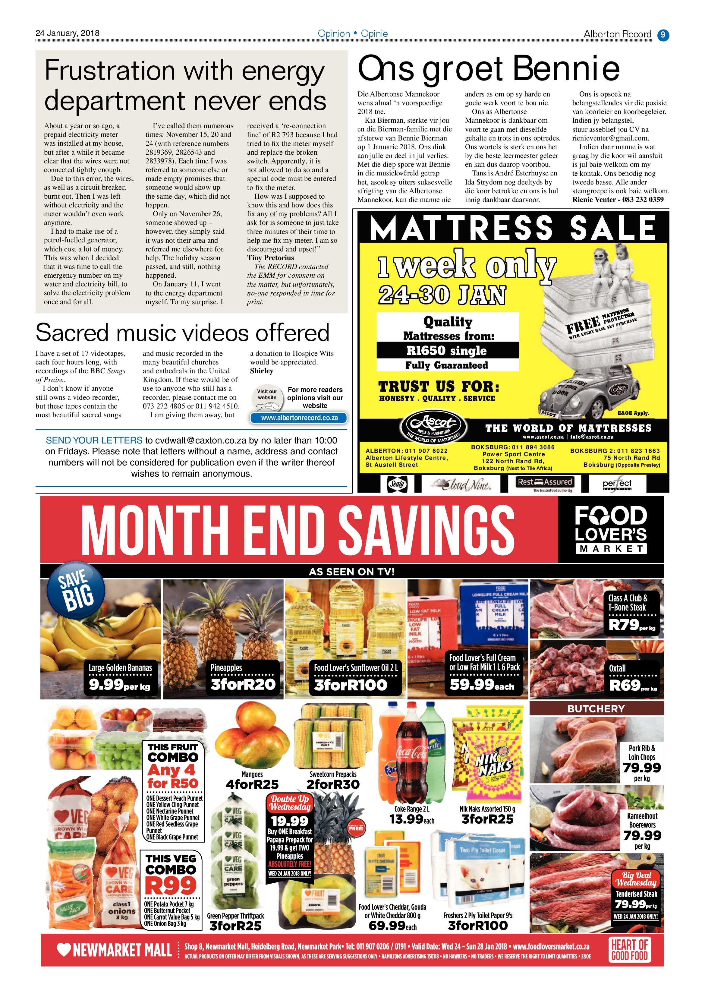 Alberton Record 24 January 2018 page 9