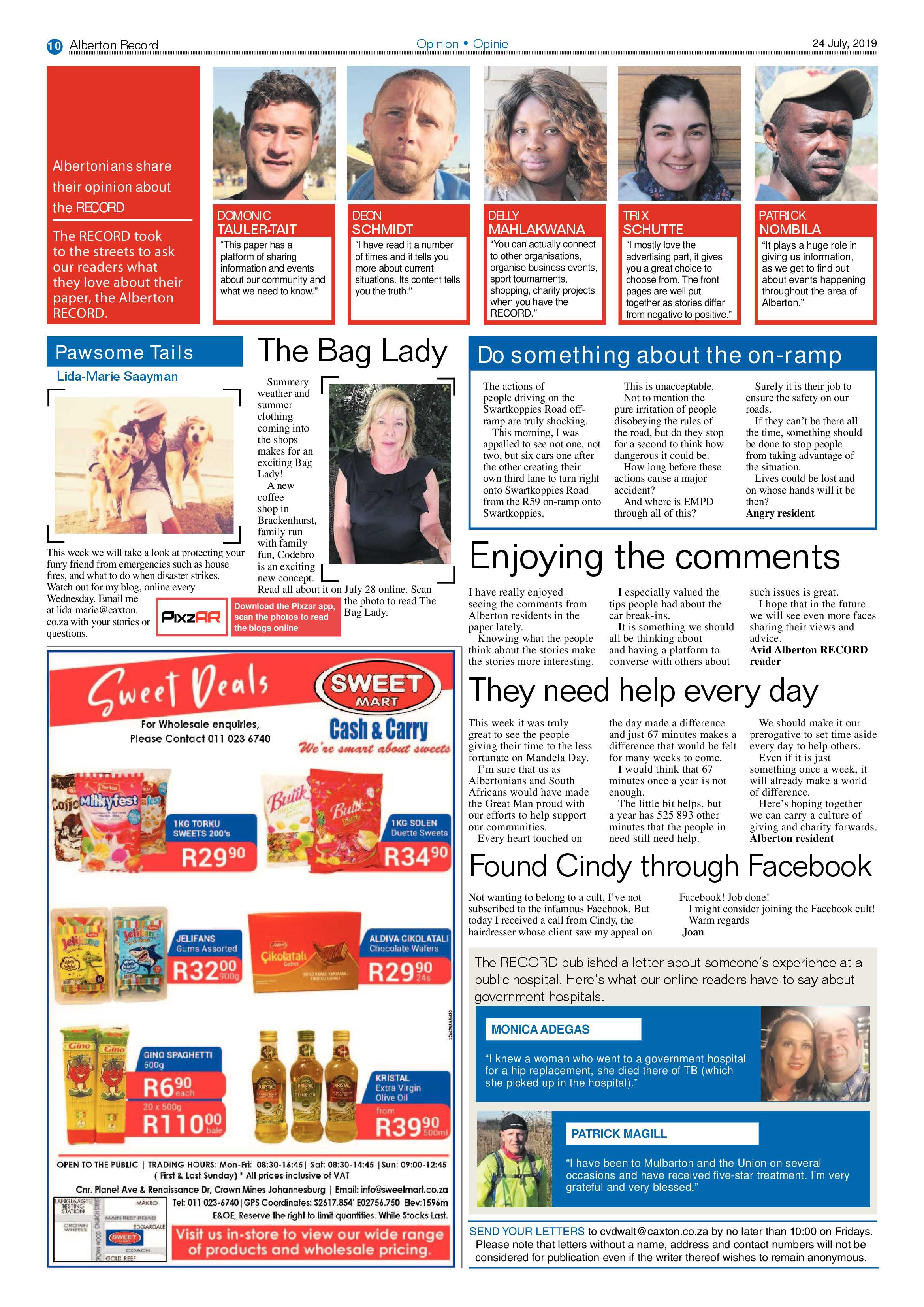 Alberton Record 24 July 2019 page 10