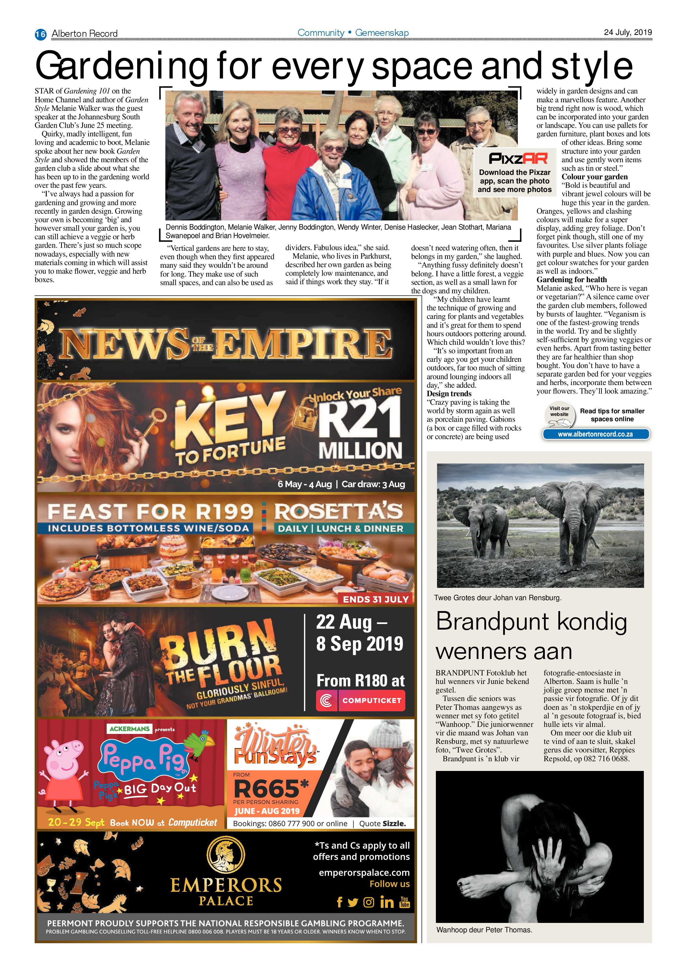 Alberton Record 24 July 2019 page 16