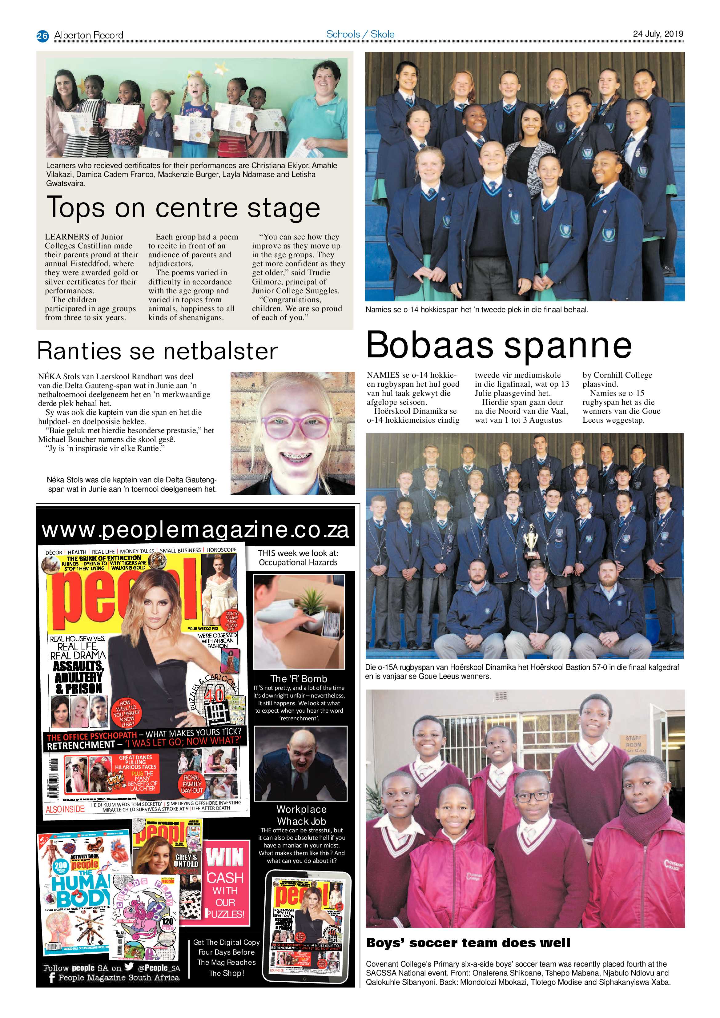 Alberton Record 24 July 2019 page 26