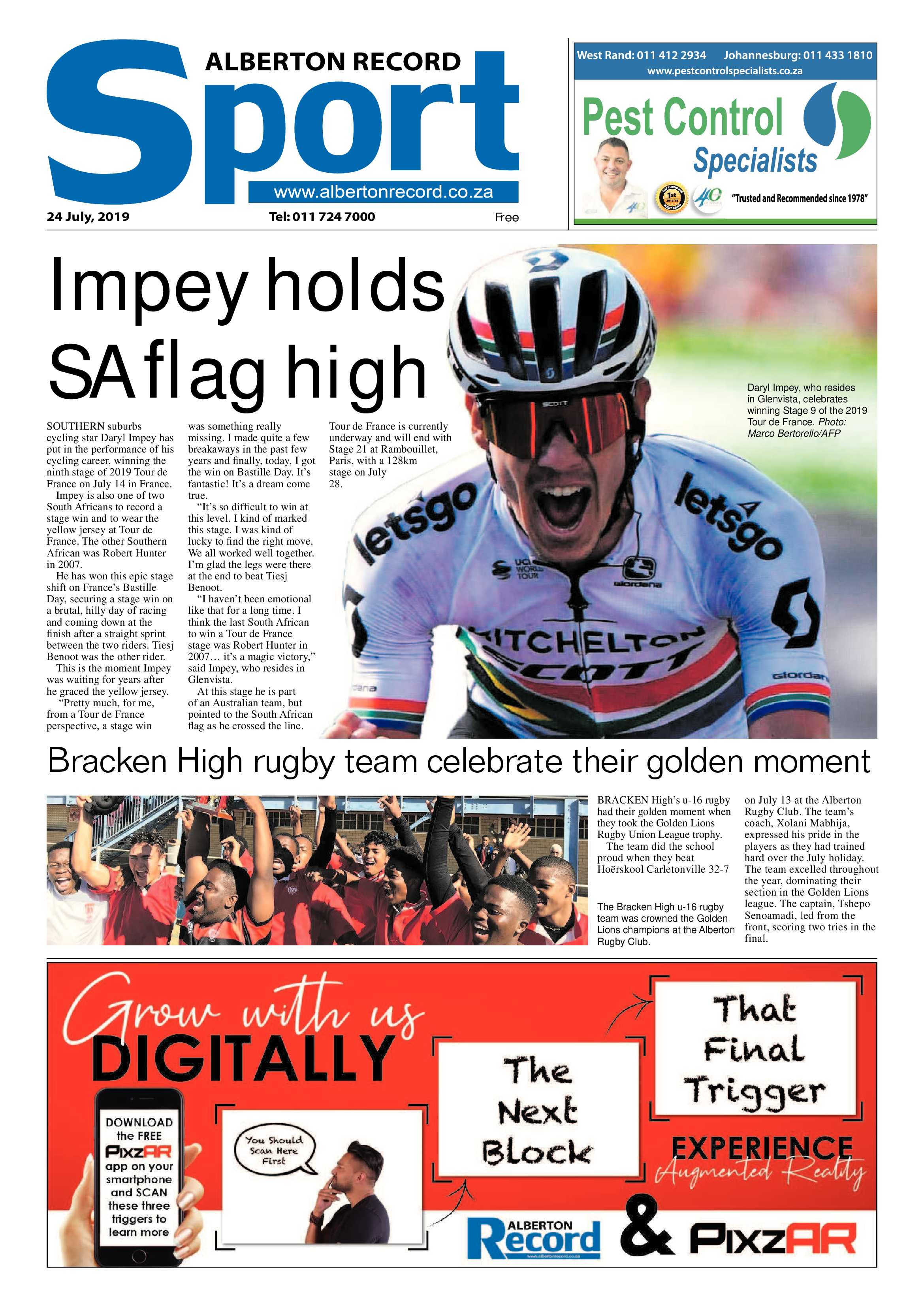 Alberton Record 24 July 2019 page 40