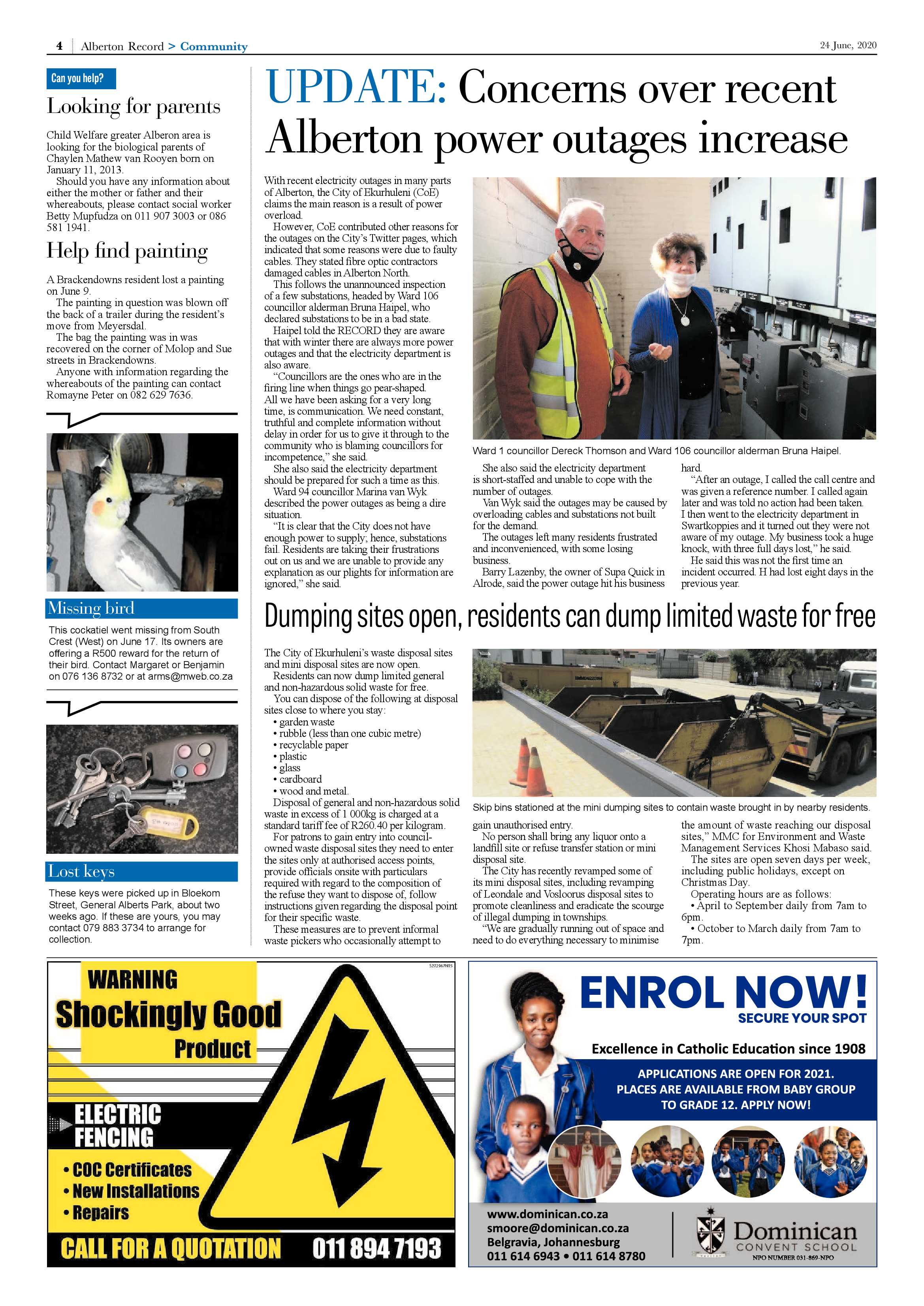 Alberton Record 24 June 2020 page 4