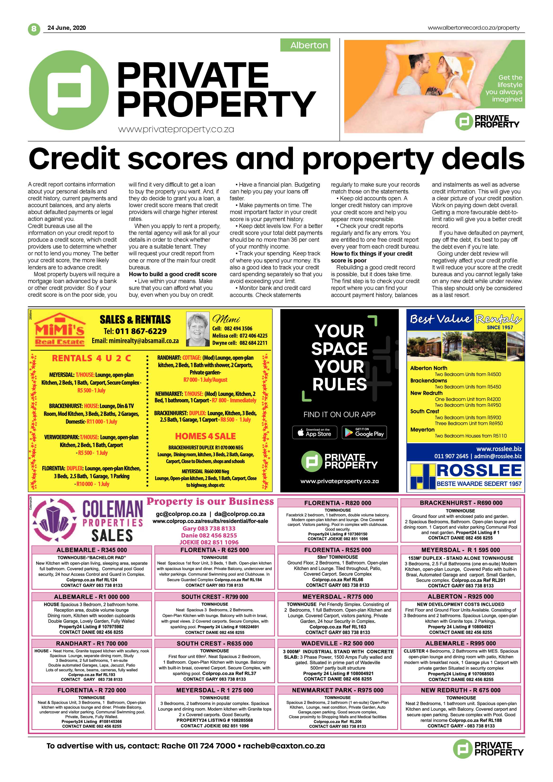 Alberton Record 24 June 2020 page 8