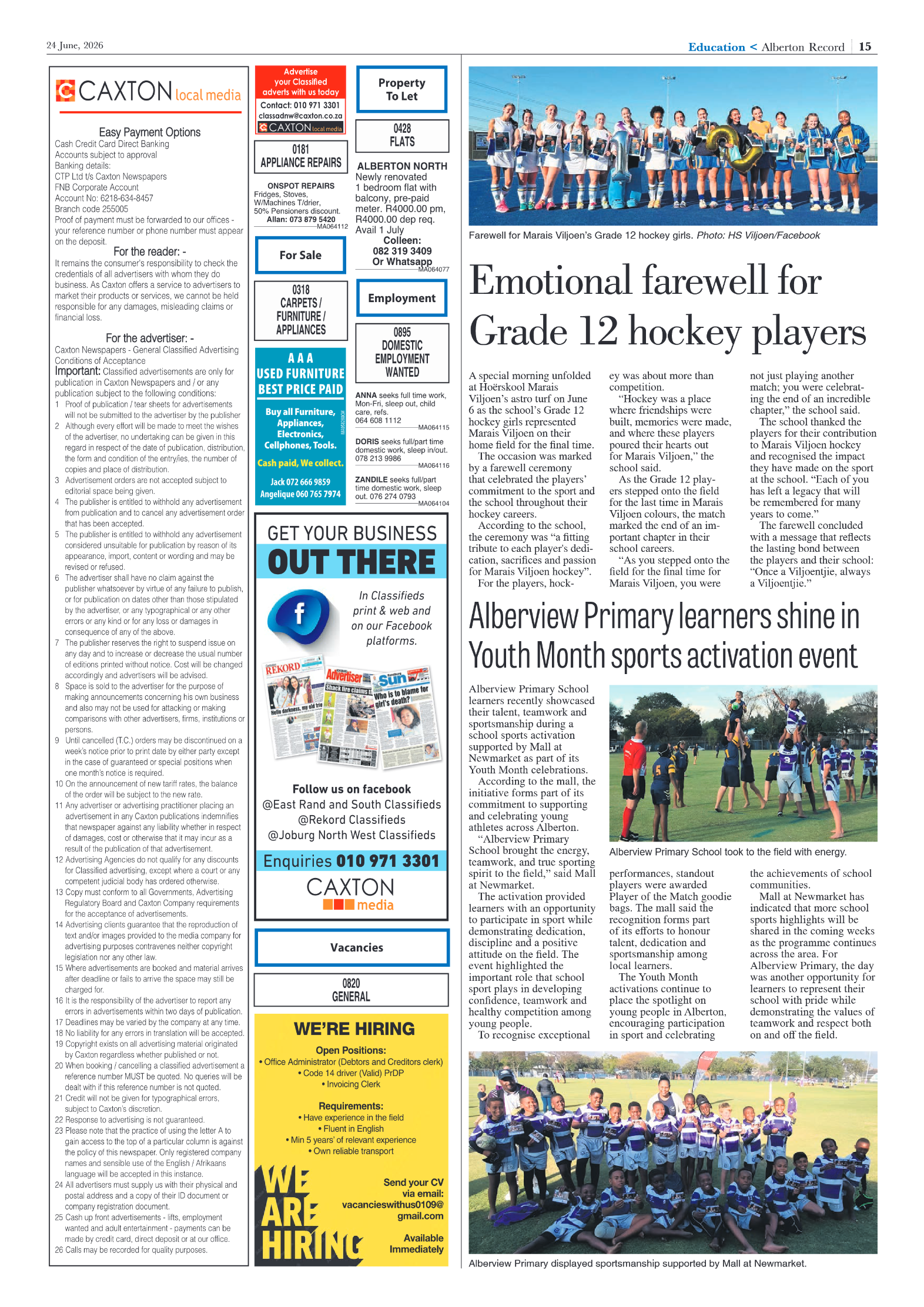 Alberton Record 24 June 2026 page 11