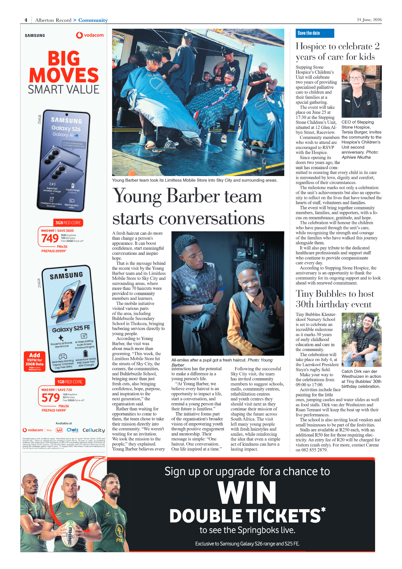Alberton Record 24 June 2026 page 4