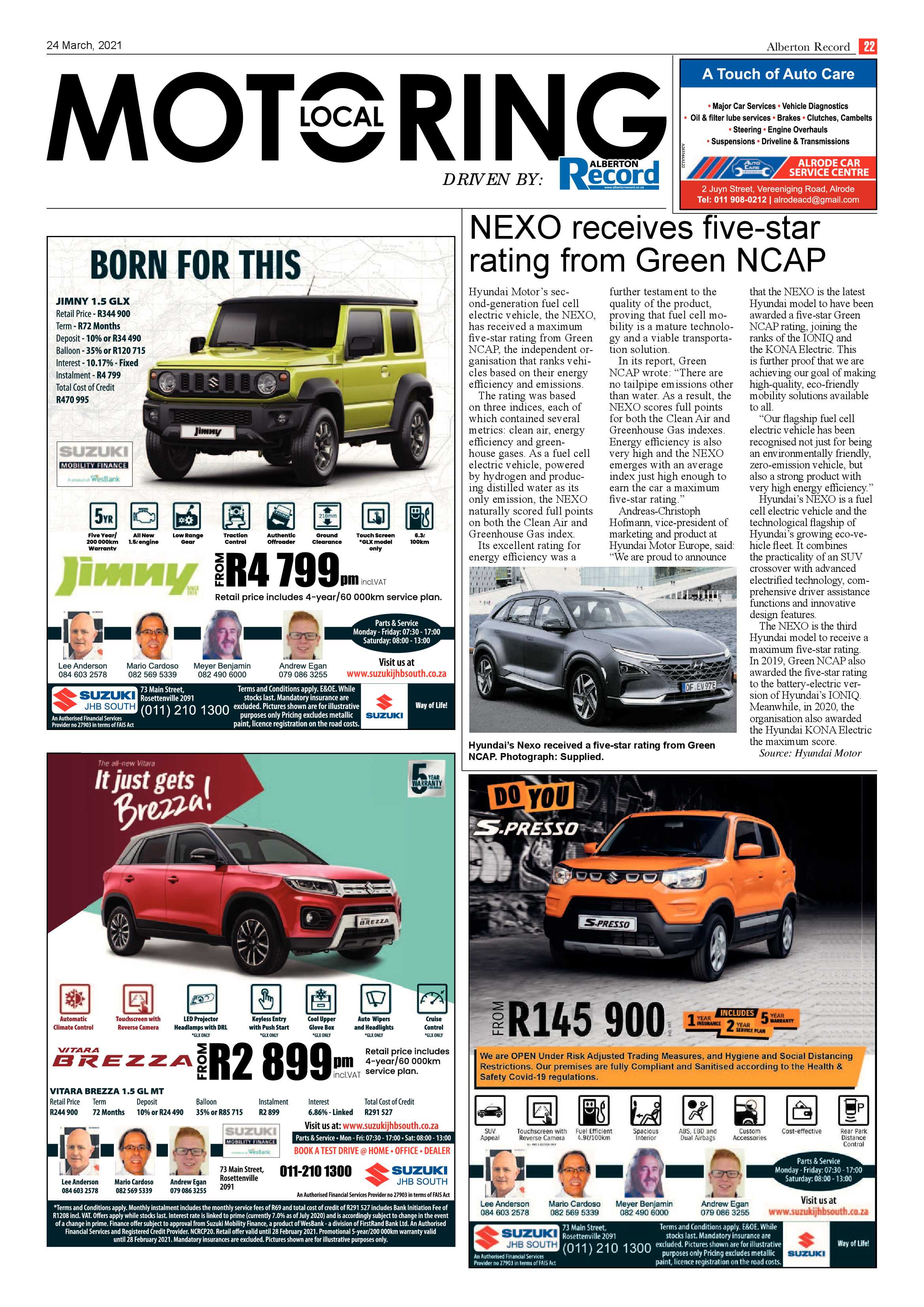 Alberton Record 24 March 2021 page 22