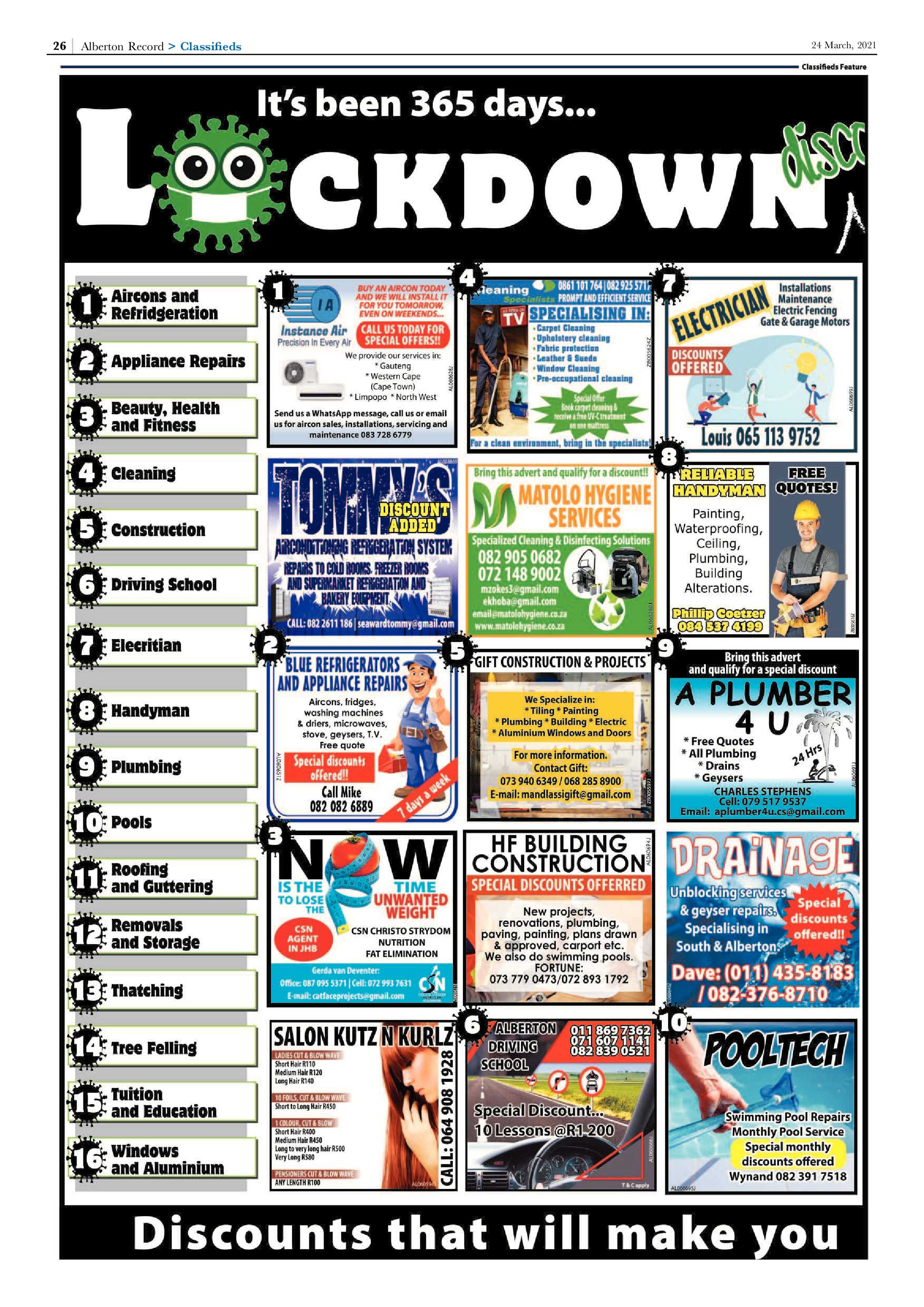 Alberton Record 24 March 2021 page 26