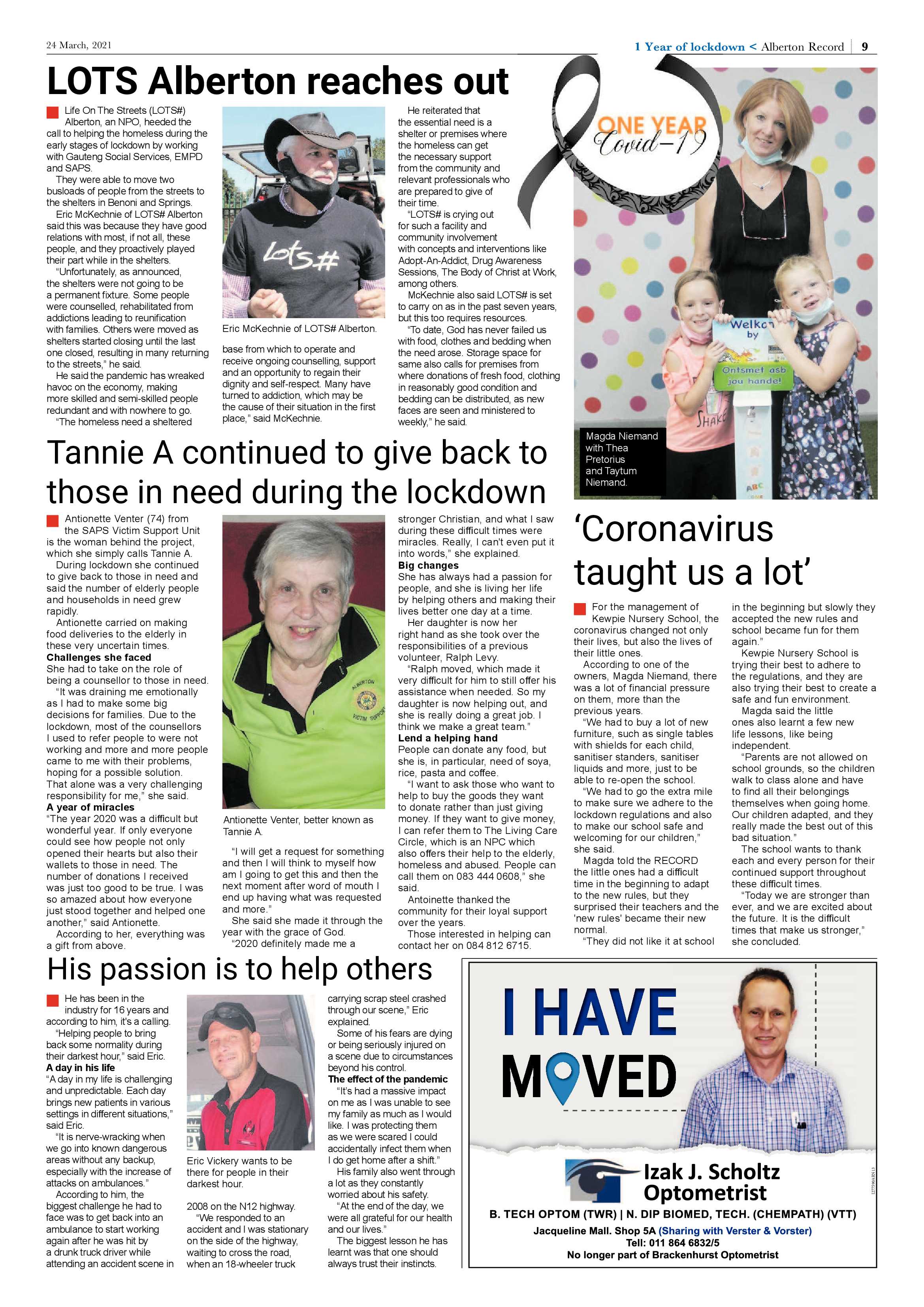 Alberton Record 24 March 2021 page 9