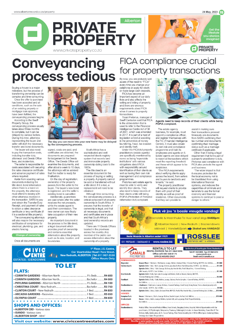 Alberton Record 24 May 2023 page 15