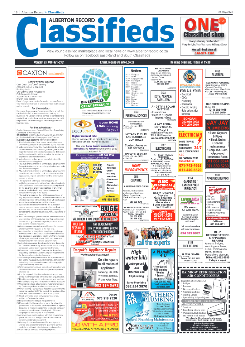 Alberton Record 24 May 2023 page 18