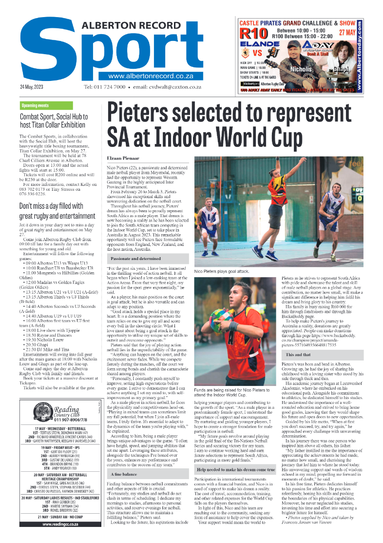 Alberton Record 24 May 2023 page 20