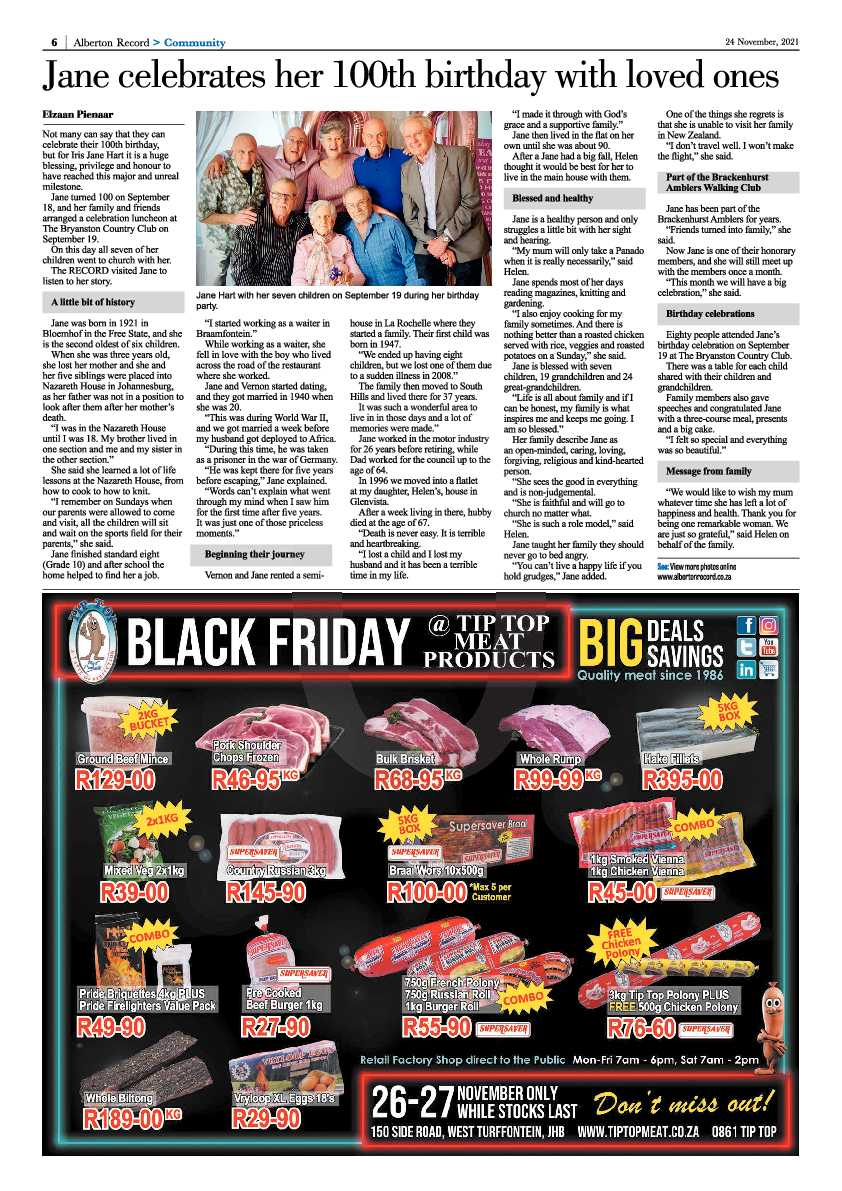Alberton Record 24 November 2021 page 12