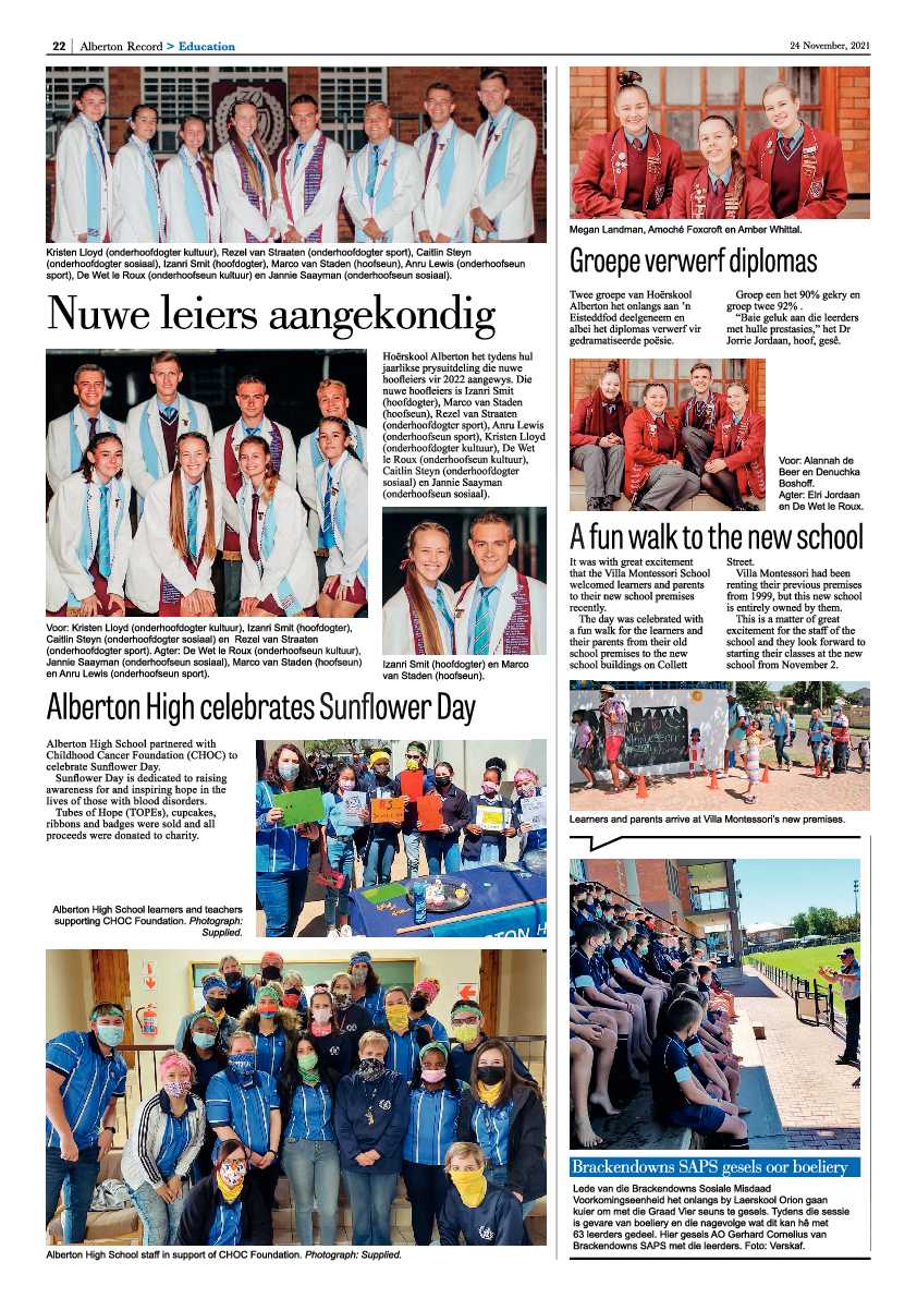Alberton Record 24 November 2021 page 28