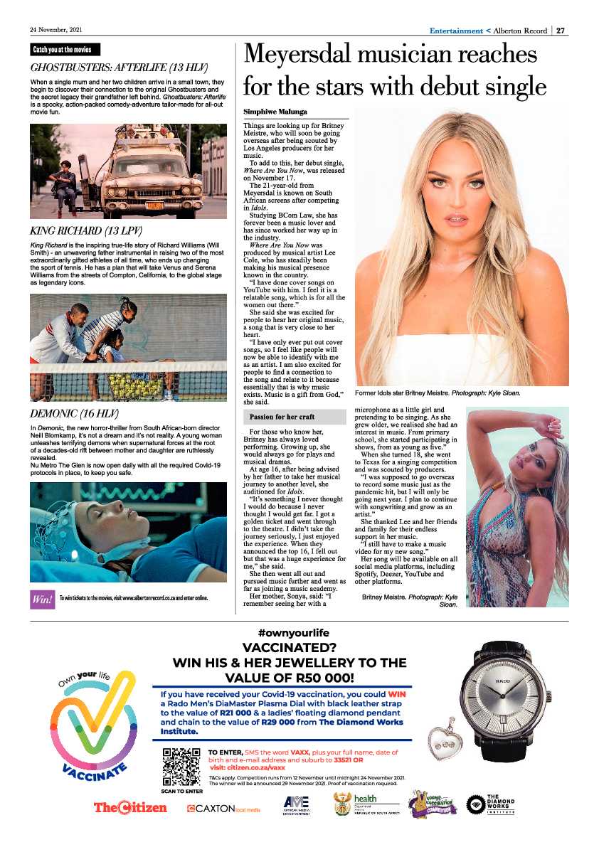 Alberton Record 24 November 2021 page 33