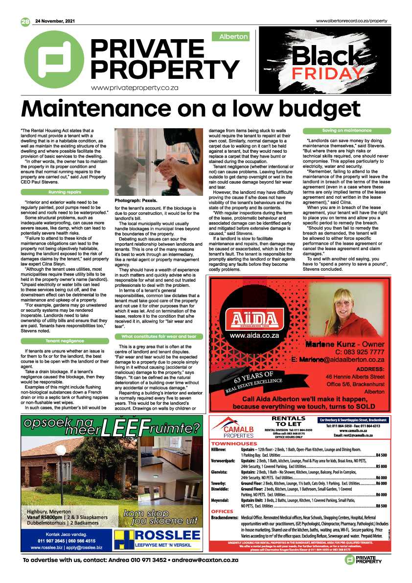 Alberton Record 24 November 2021 page 34
