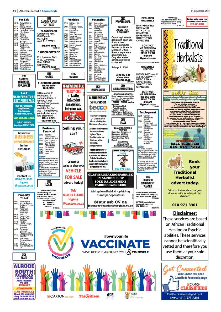 Alberton Record 24 November 2021 page 40