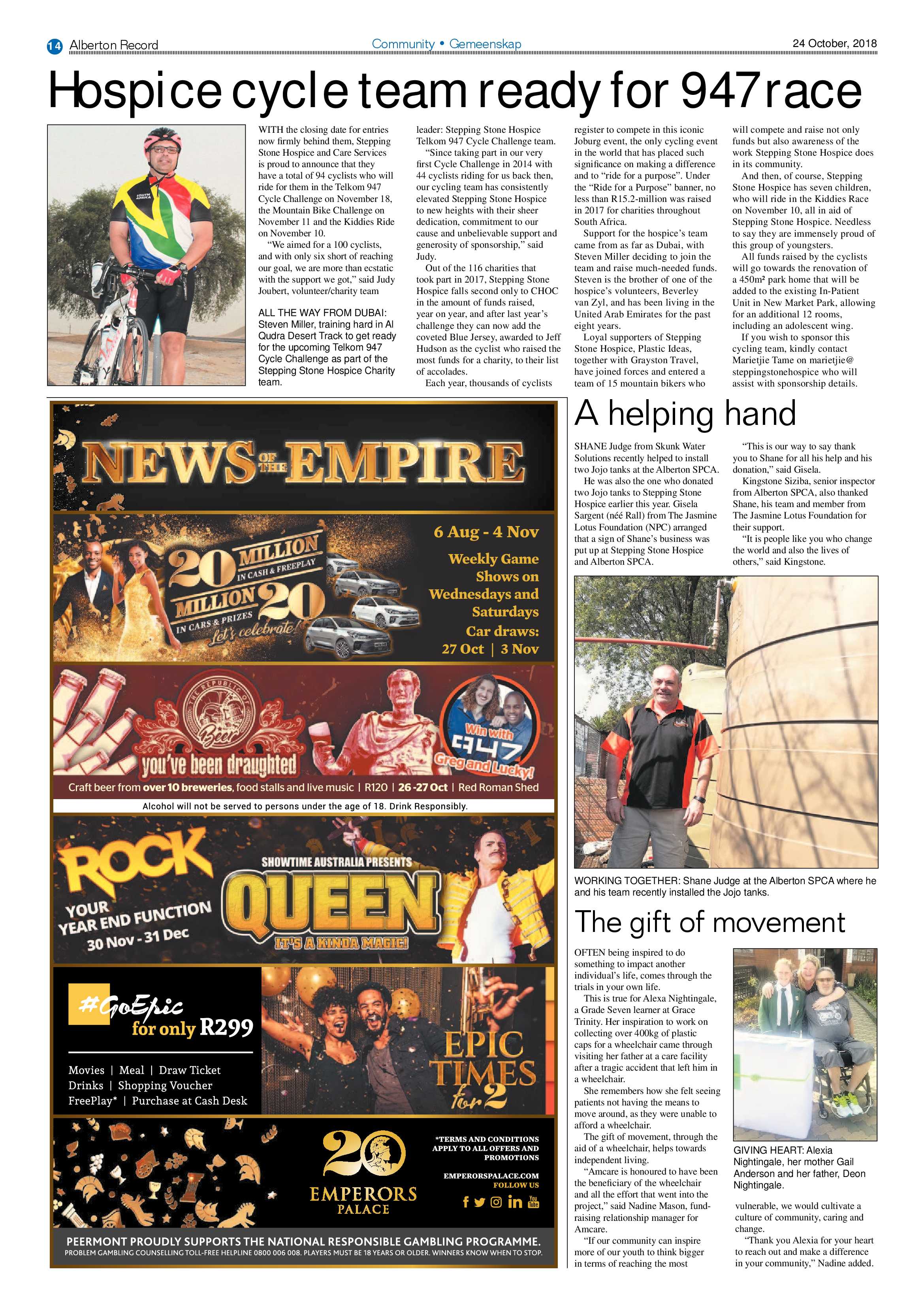 Alberton Record 24 October 2018 page 14