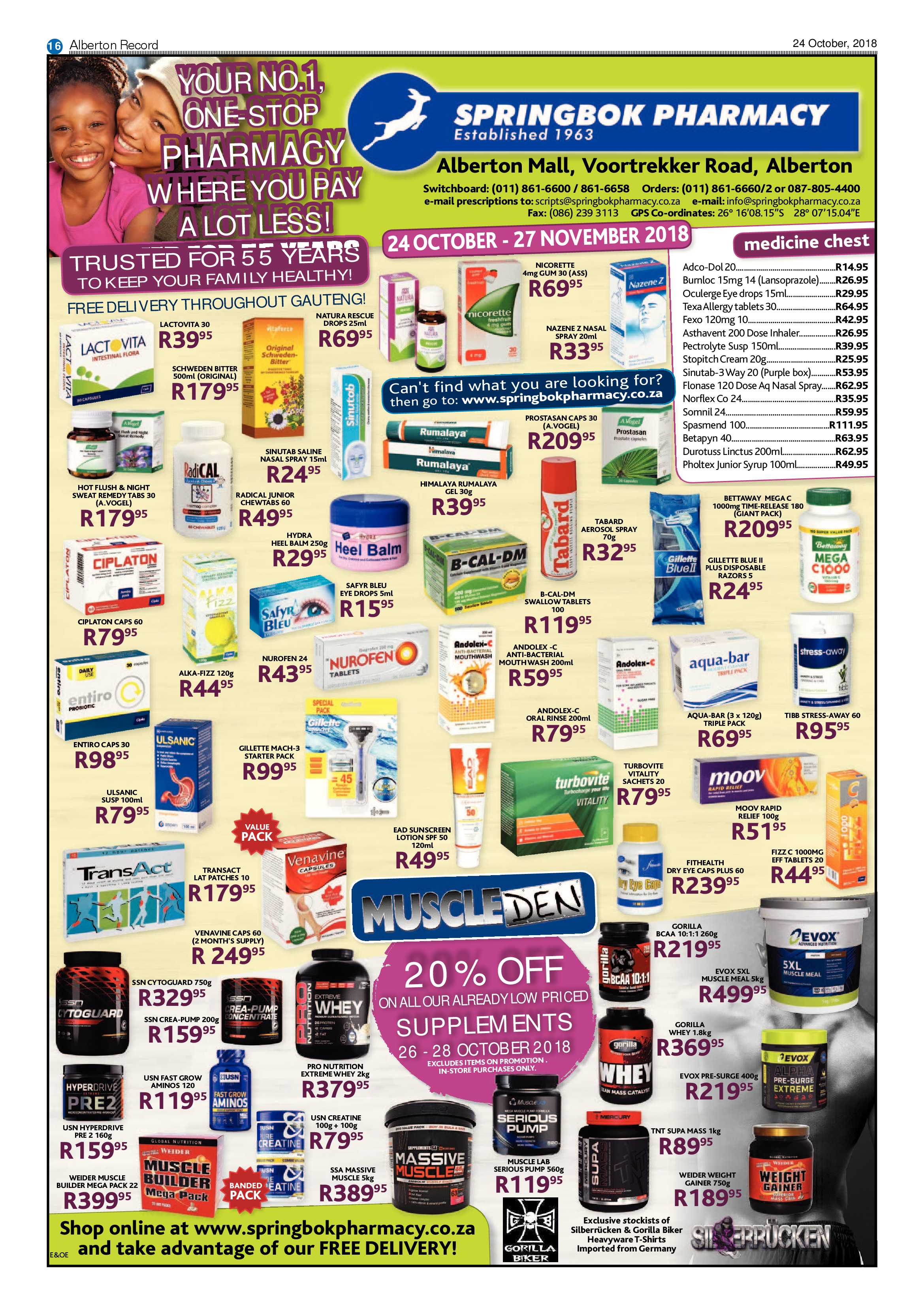 Alberton Record 24 October 2018 page 16