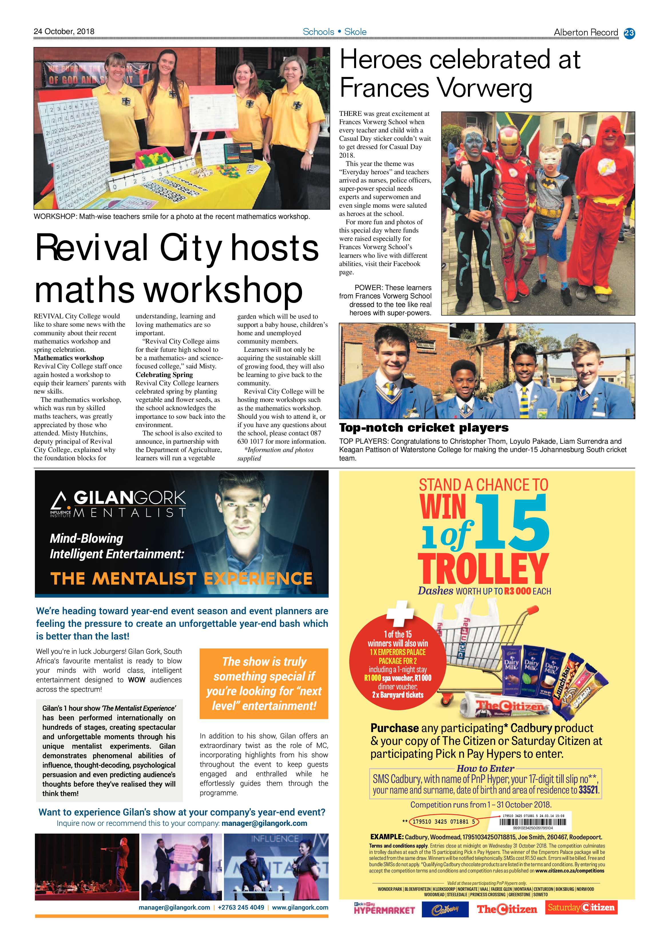 Alberton Record 24 October 2018 page 23