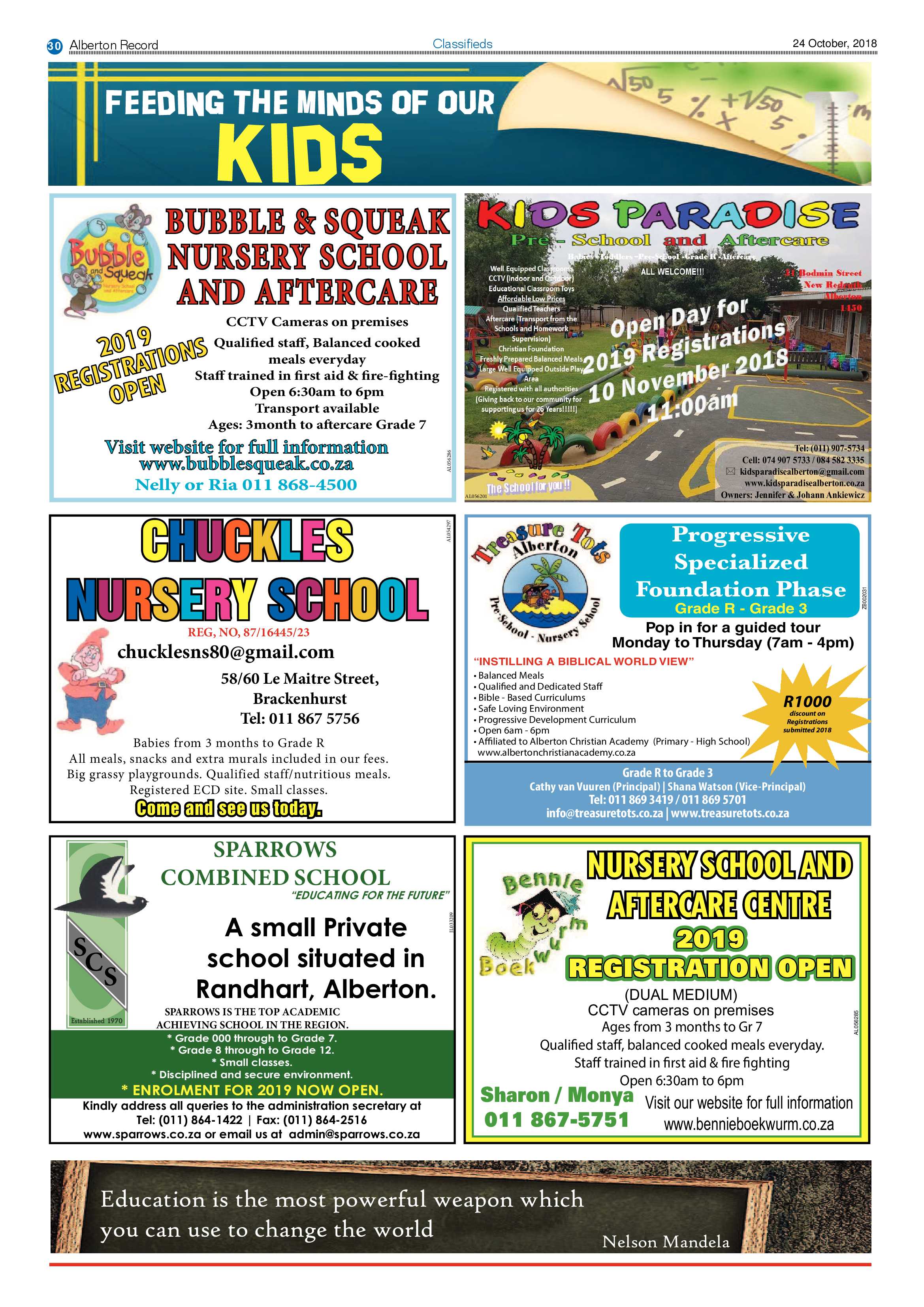 Alberton Record 24 October 2018 page 30