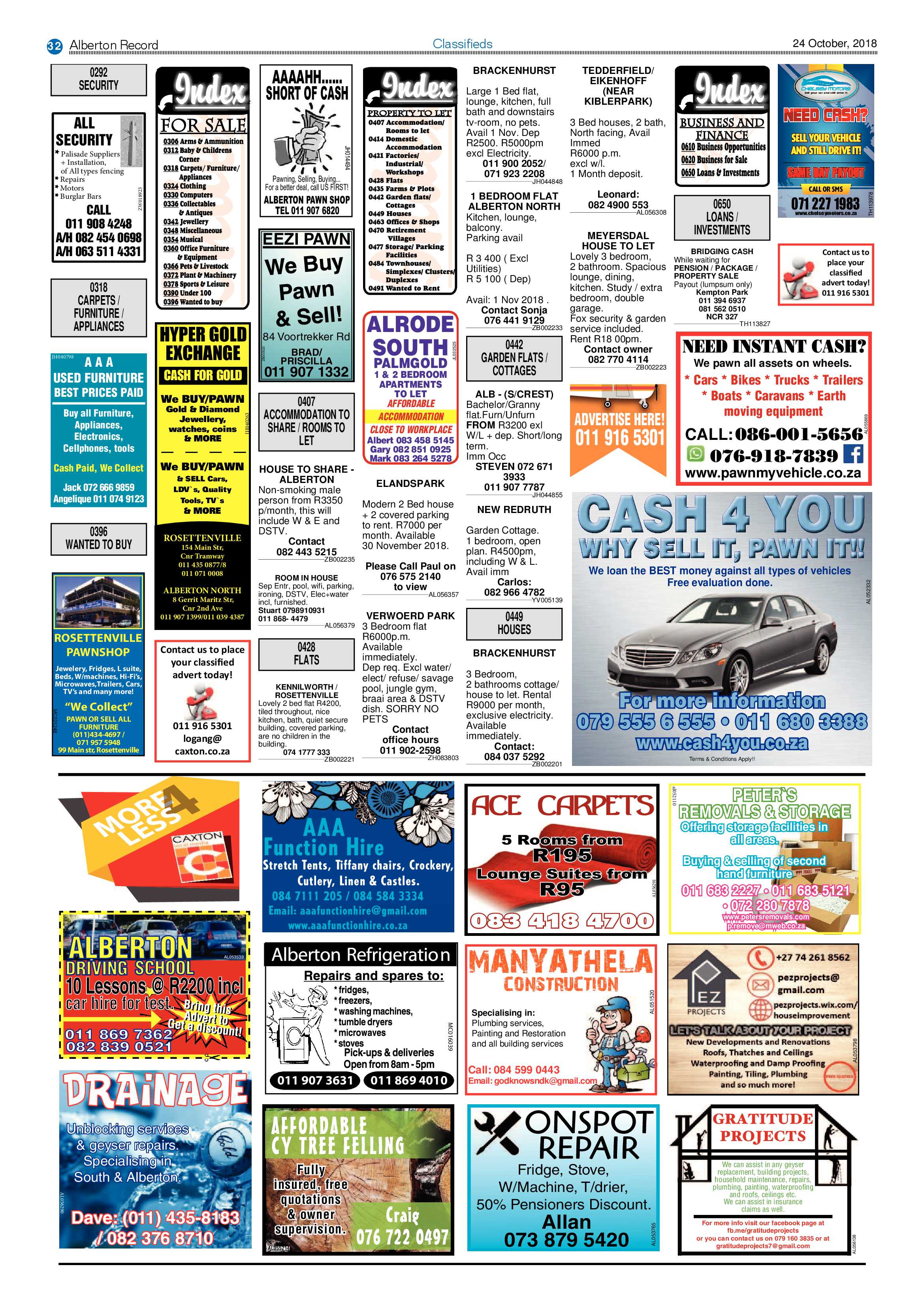 Alberton Record 24 October 2018 page 32
