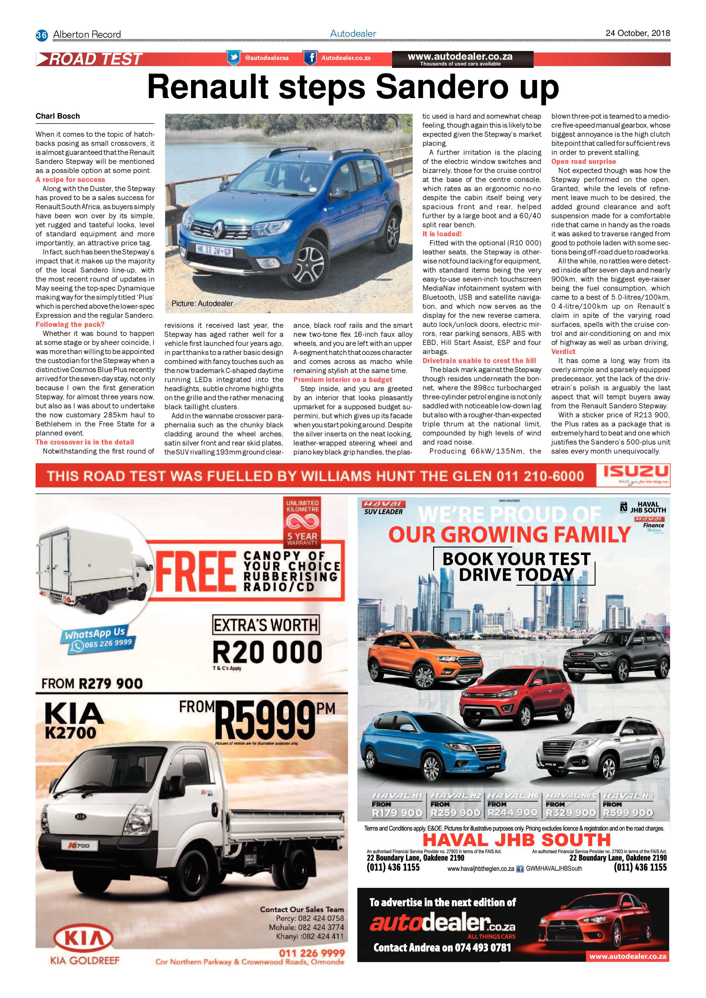 Alberton Record 24 October 2018 page 36