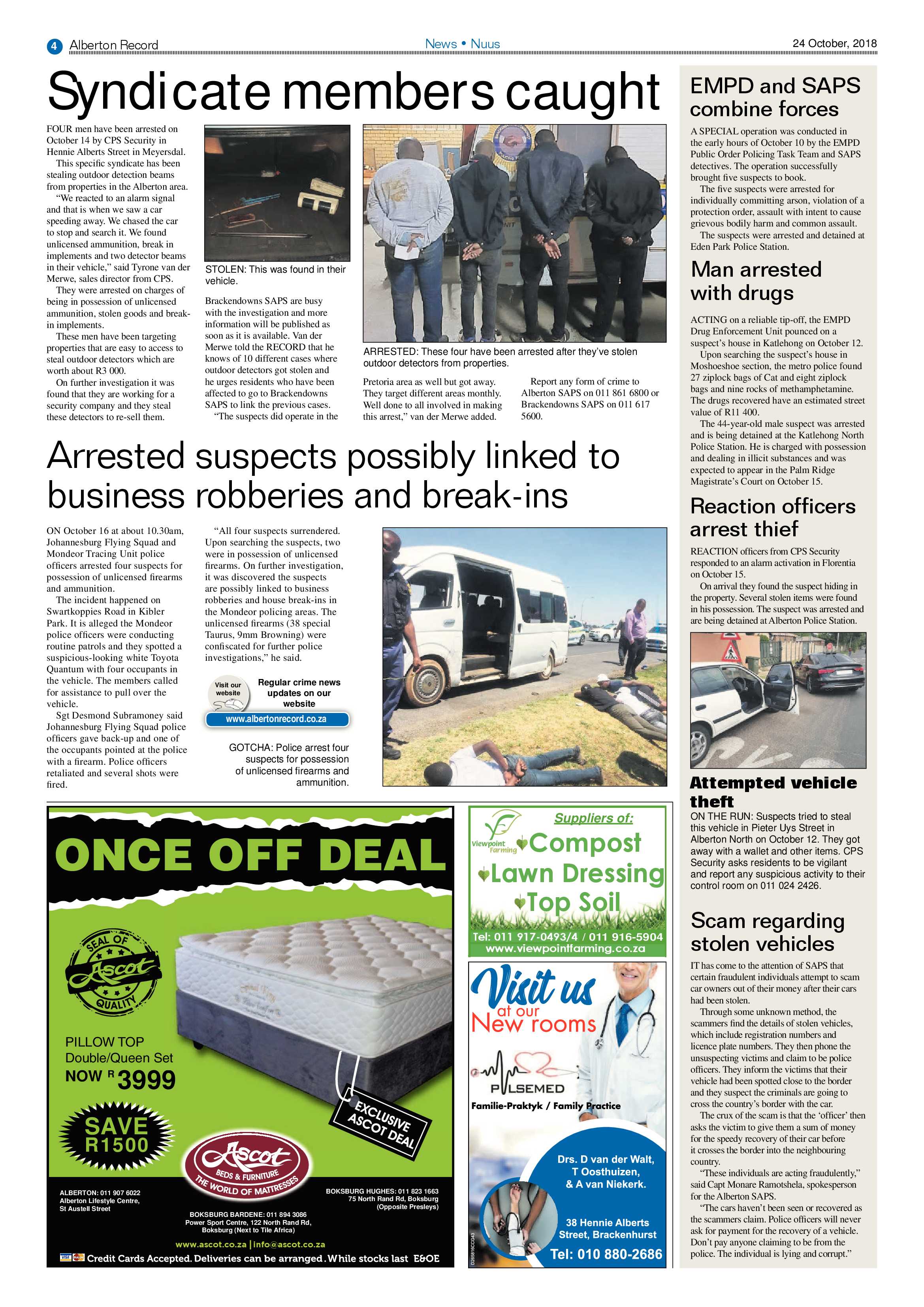 Alberton Record 24 October 2018 page 4
