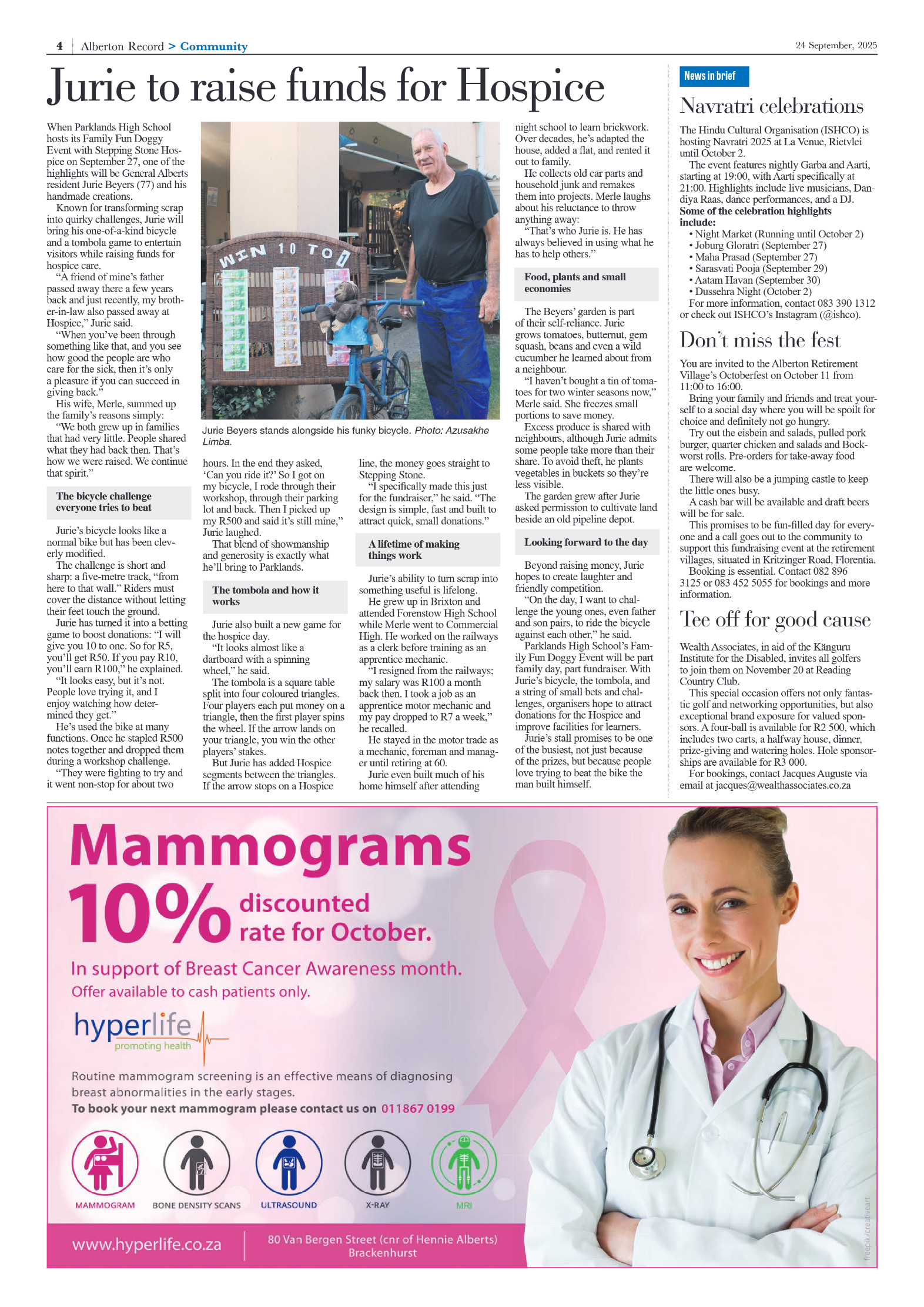 Alberton Record 24 September 2025 page 4