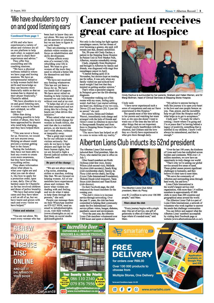 Alberton Record 25 August 2021 page 5