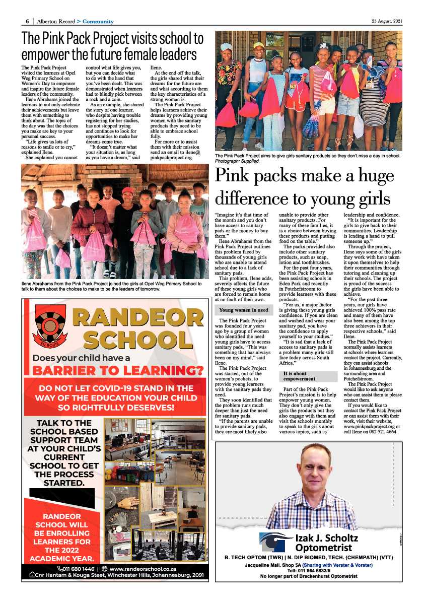 Alberton Record 25 August 2021 page 8