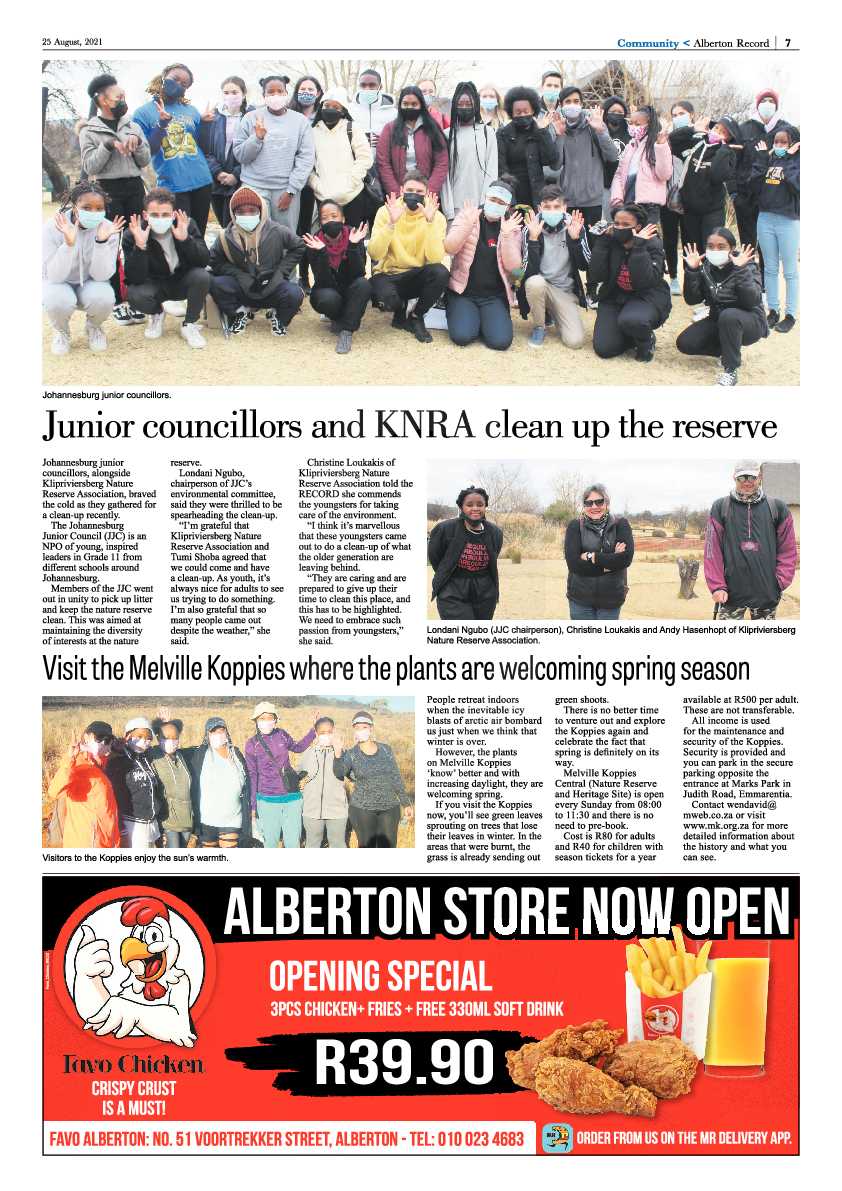 Alberton Record 25 August 2021 page 9