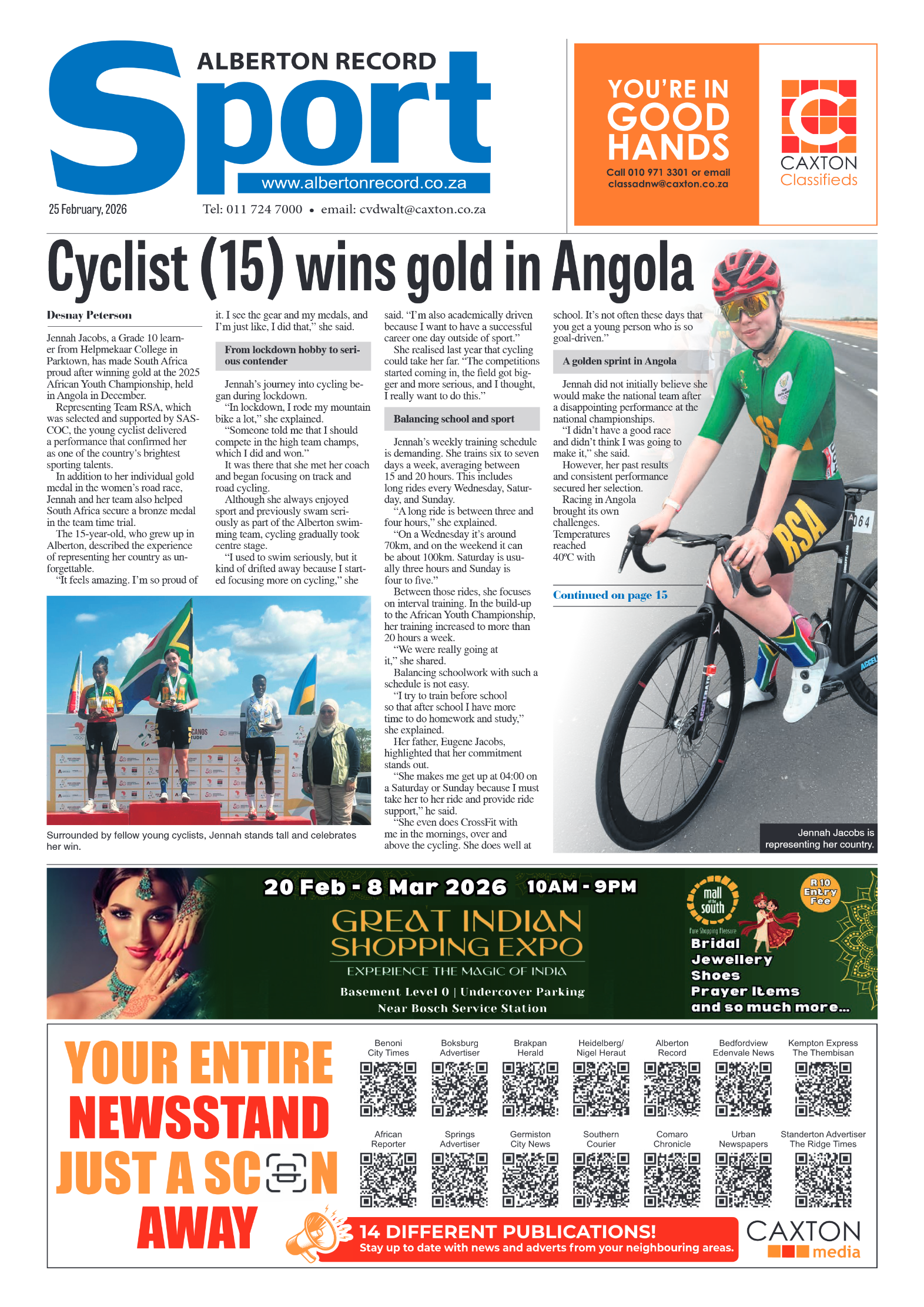 Alberton Record 25 February 2026 page 12