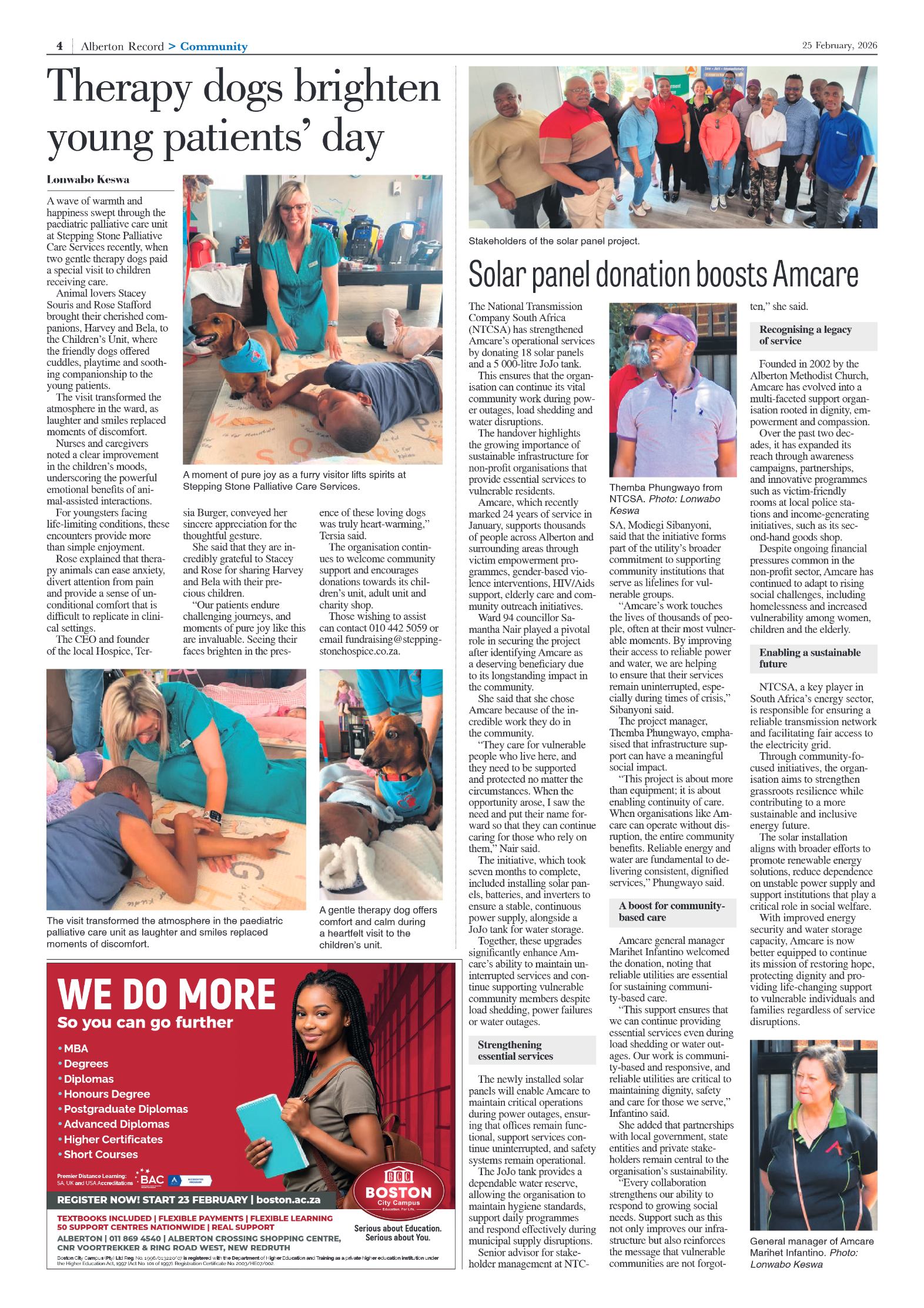 Alberton Record 25 February 2026 page 4