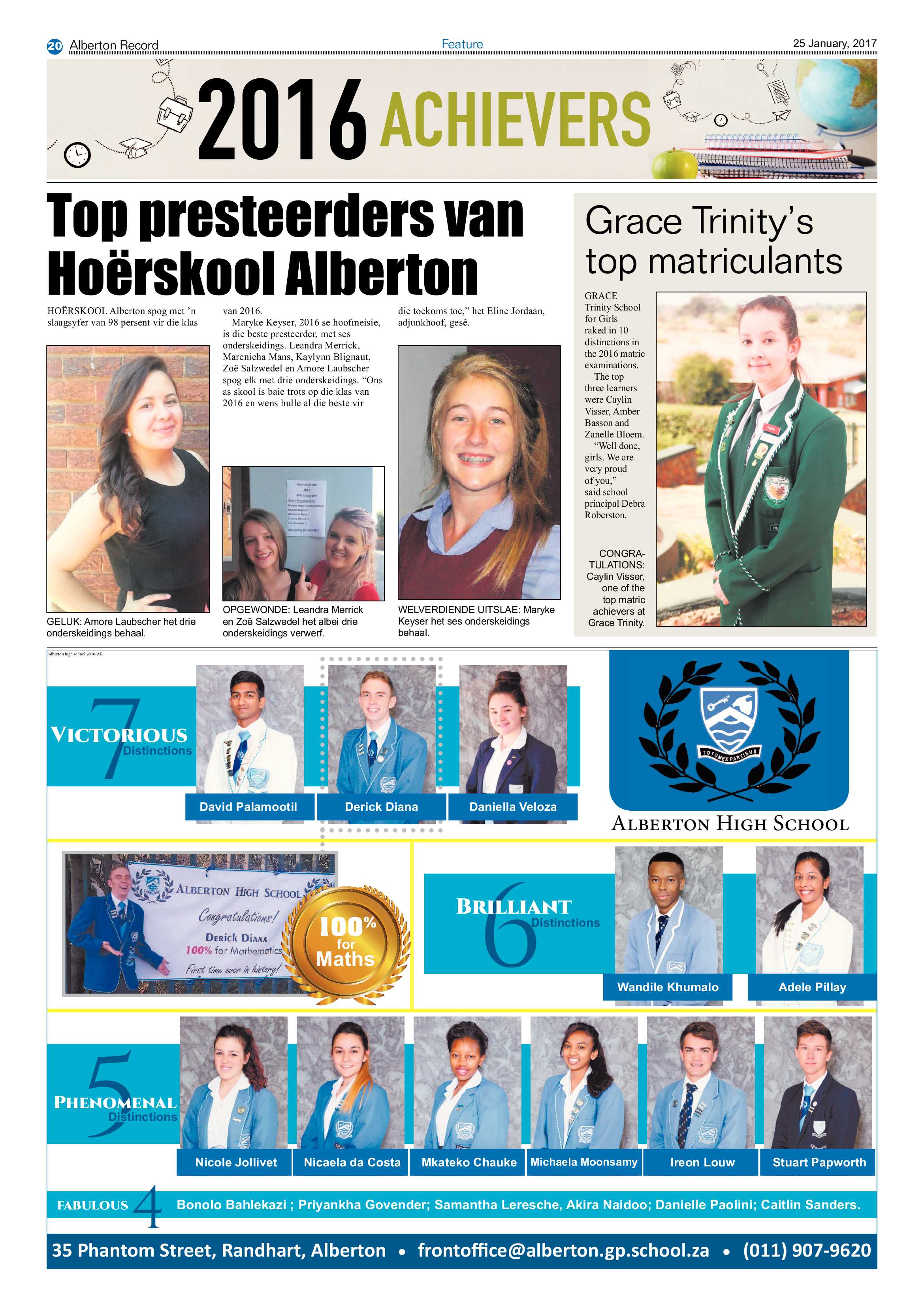 Alberton Record 25 January 2017 page 20