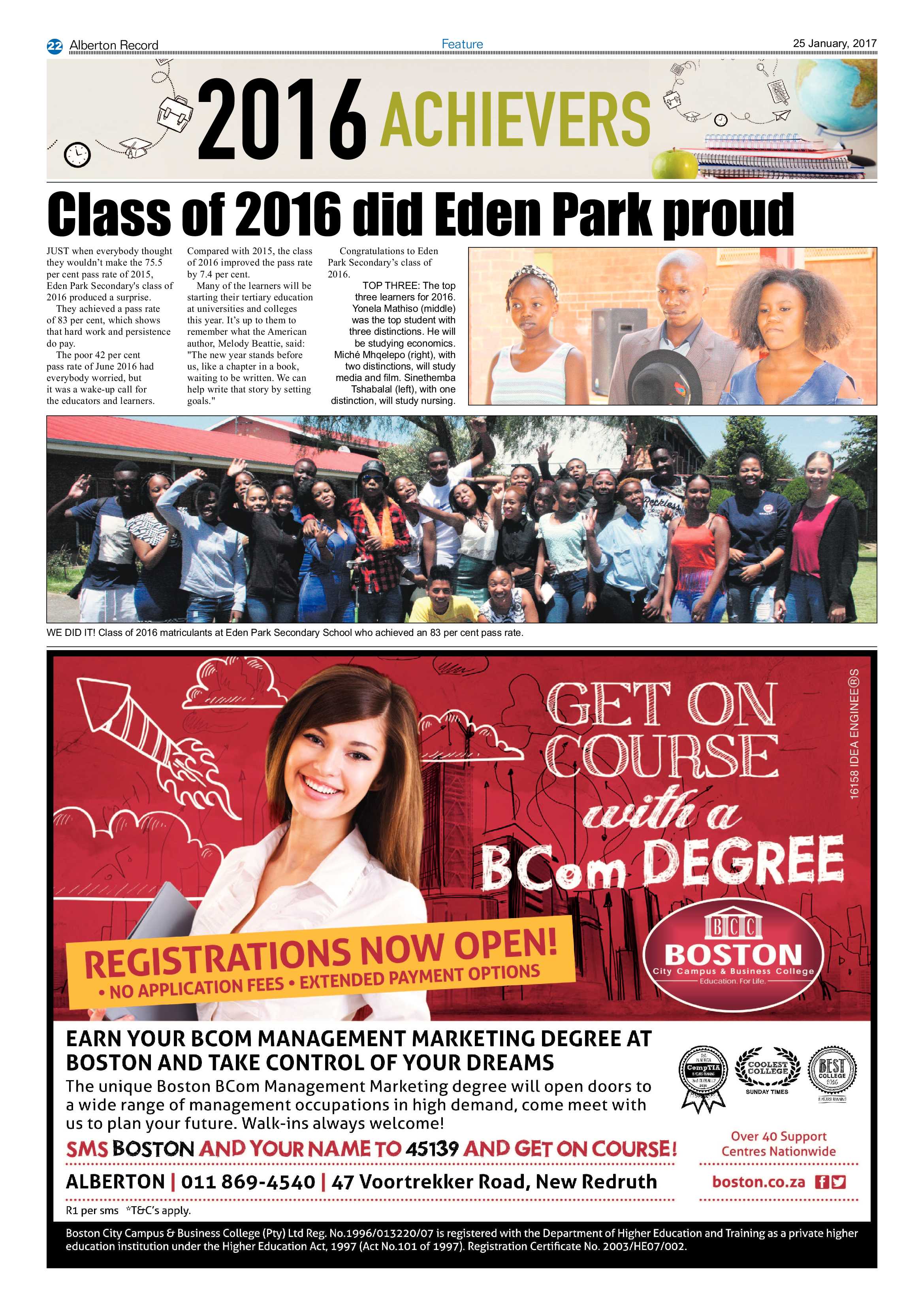 Alberton Record 25 January 2017 page 22
