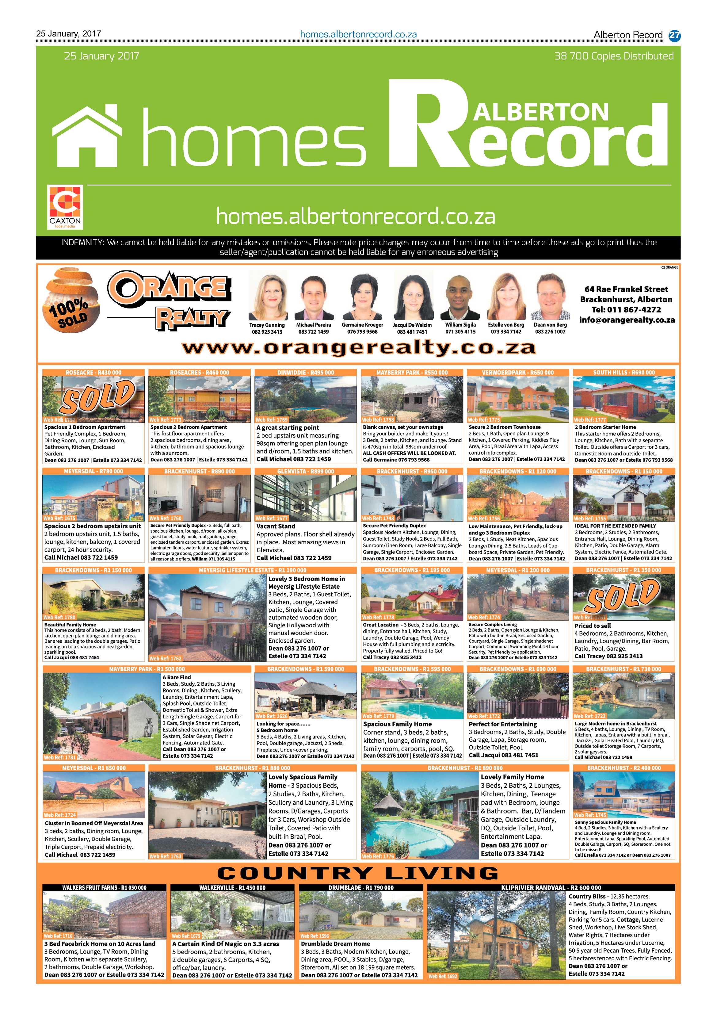 Alberton Record 25 January 2017 page 27