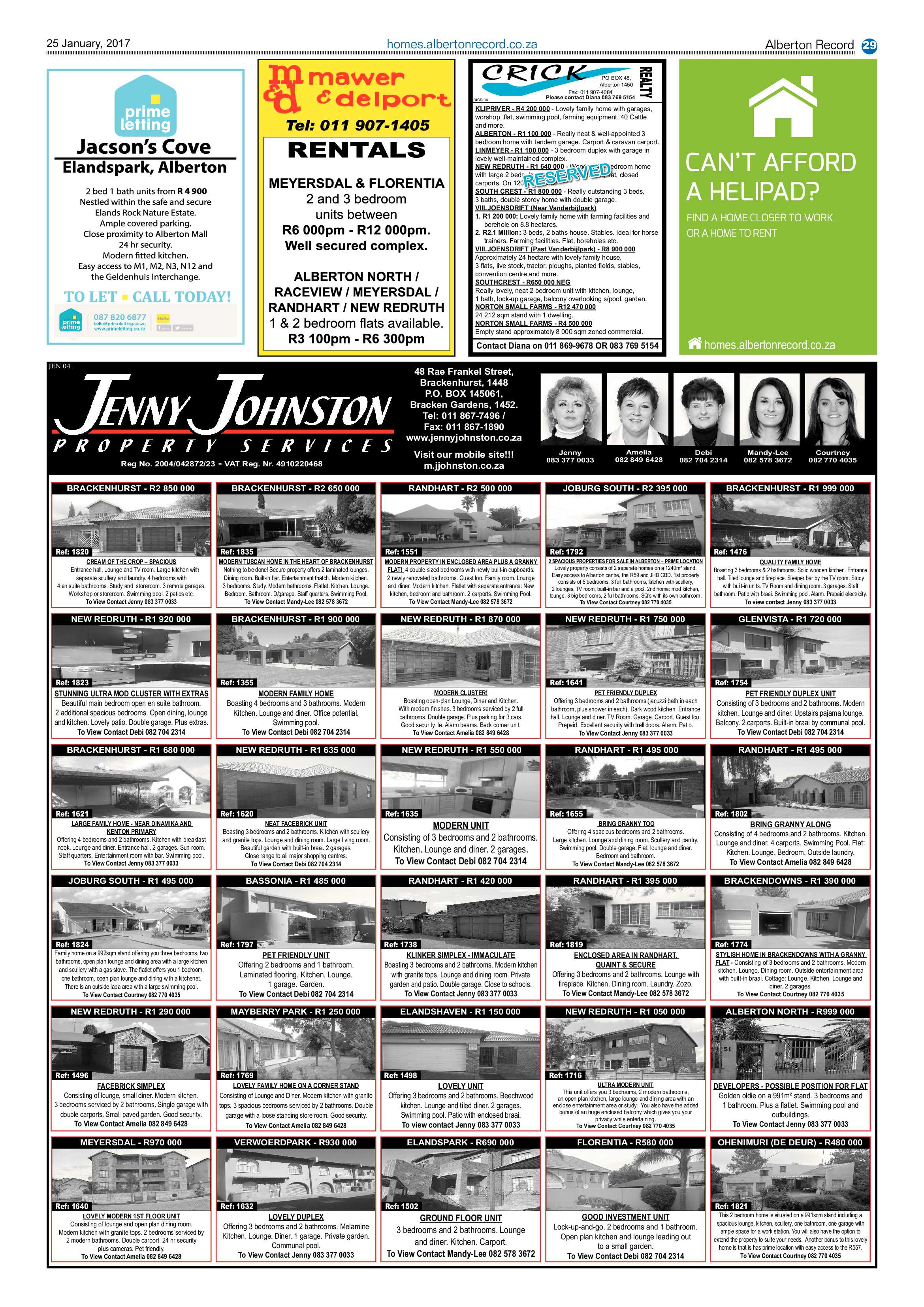Alberton Record 25 January 2017 page 29