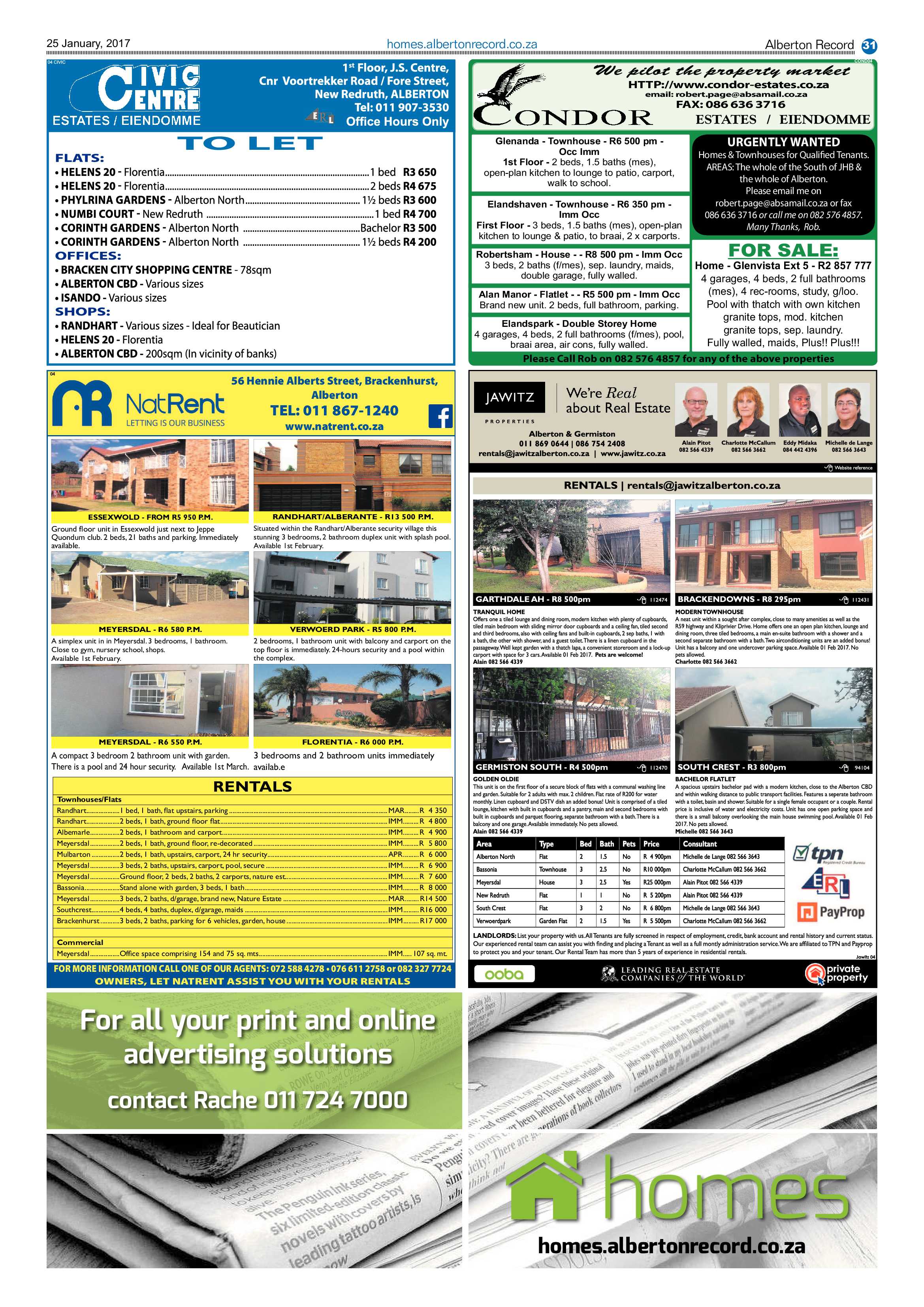 Alberton Record 25 January 2017 page 31