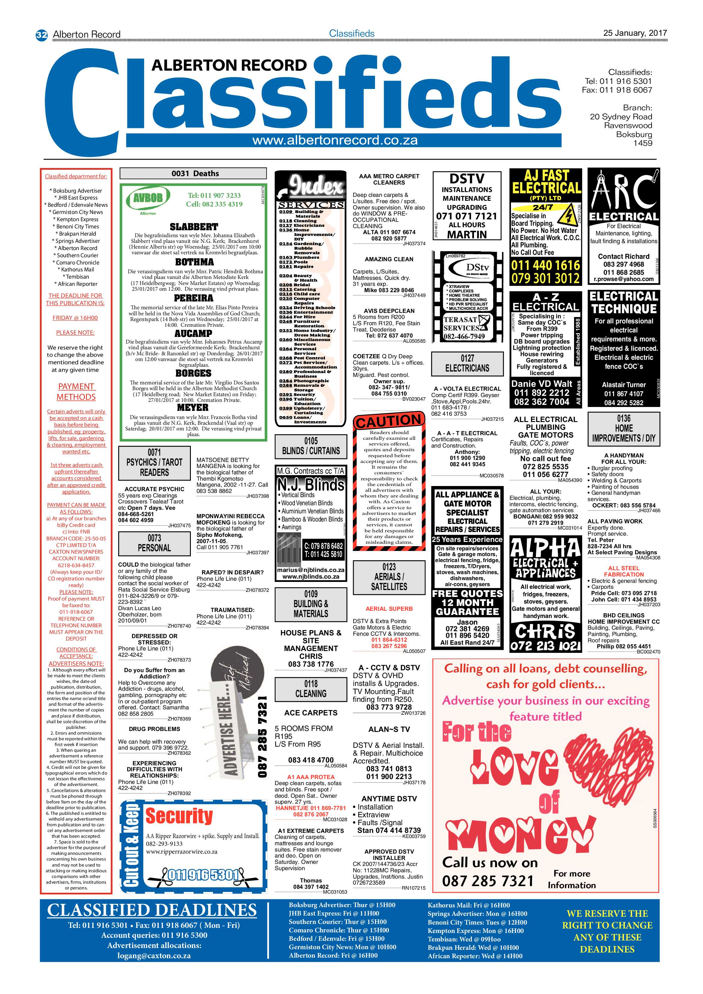 Alberton Record 25 January 2017 page 32