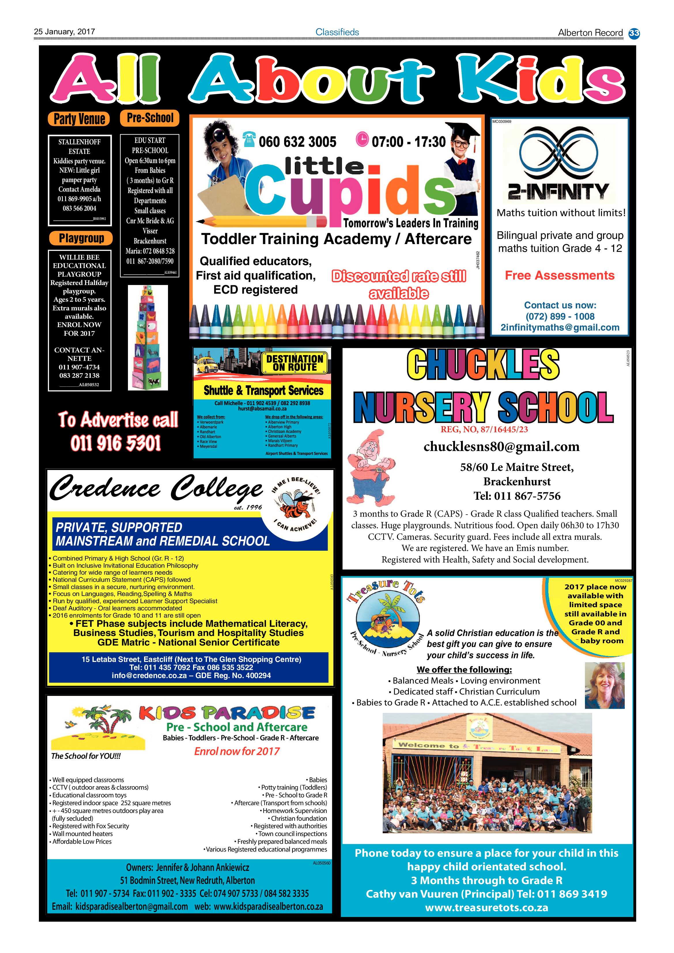 Alberton Record 25 January 2017 page 33