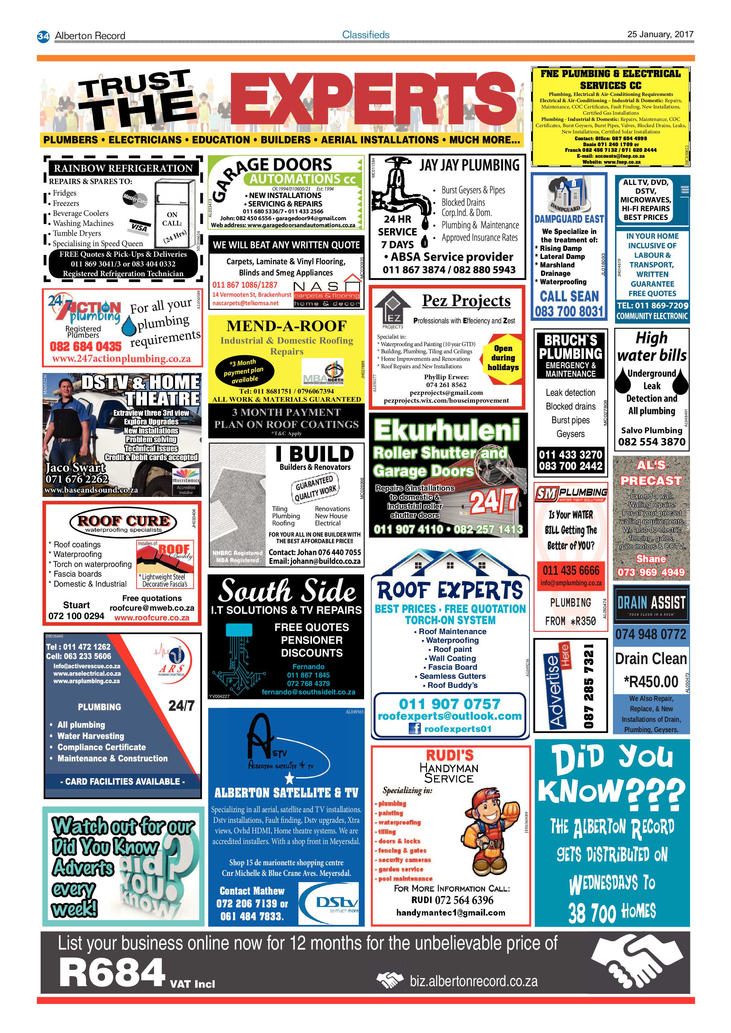 Alberton Record 25 January 2017 page 34