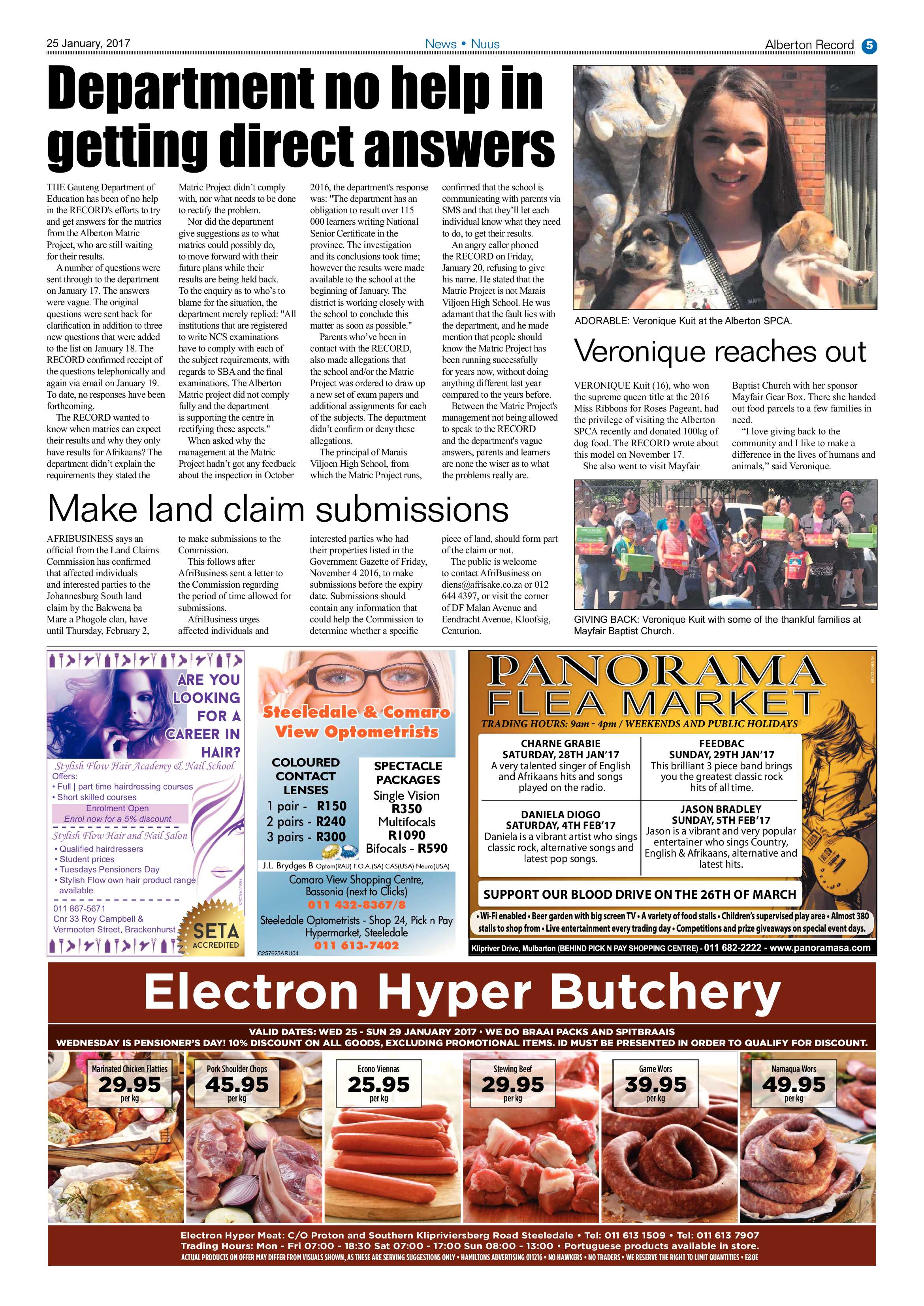 Alberton Record 25 January 2017 page 5
