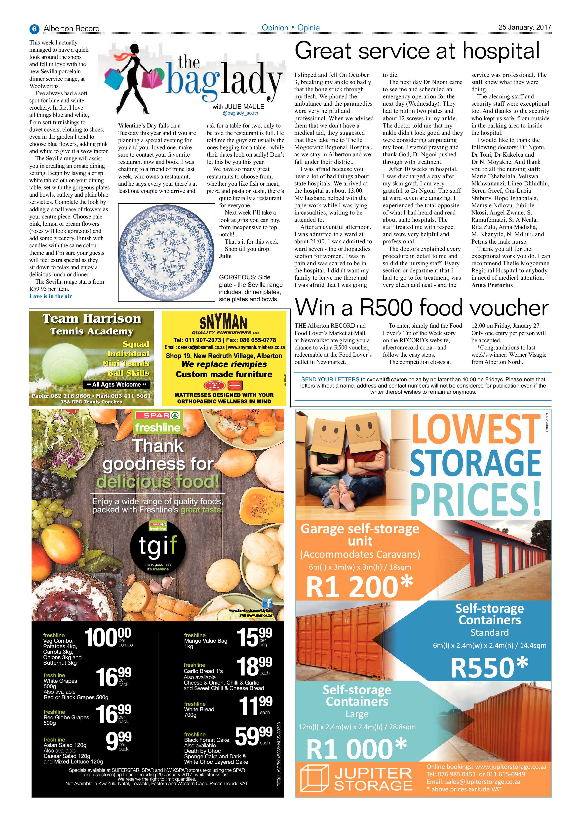Alberton Record 25 January 2017 page 6