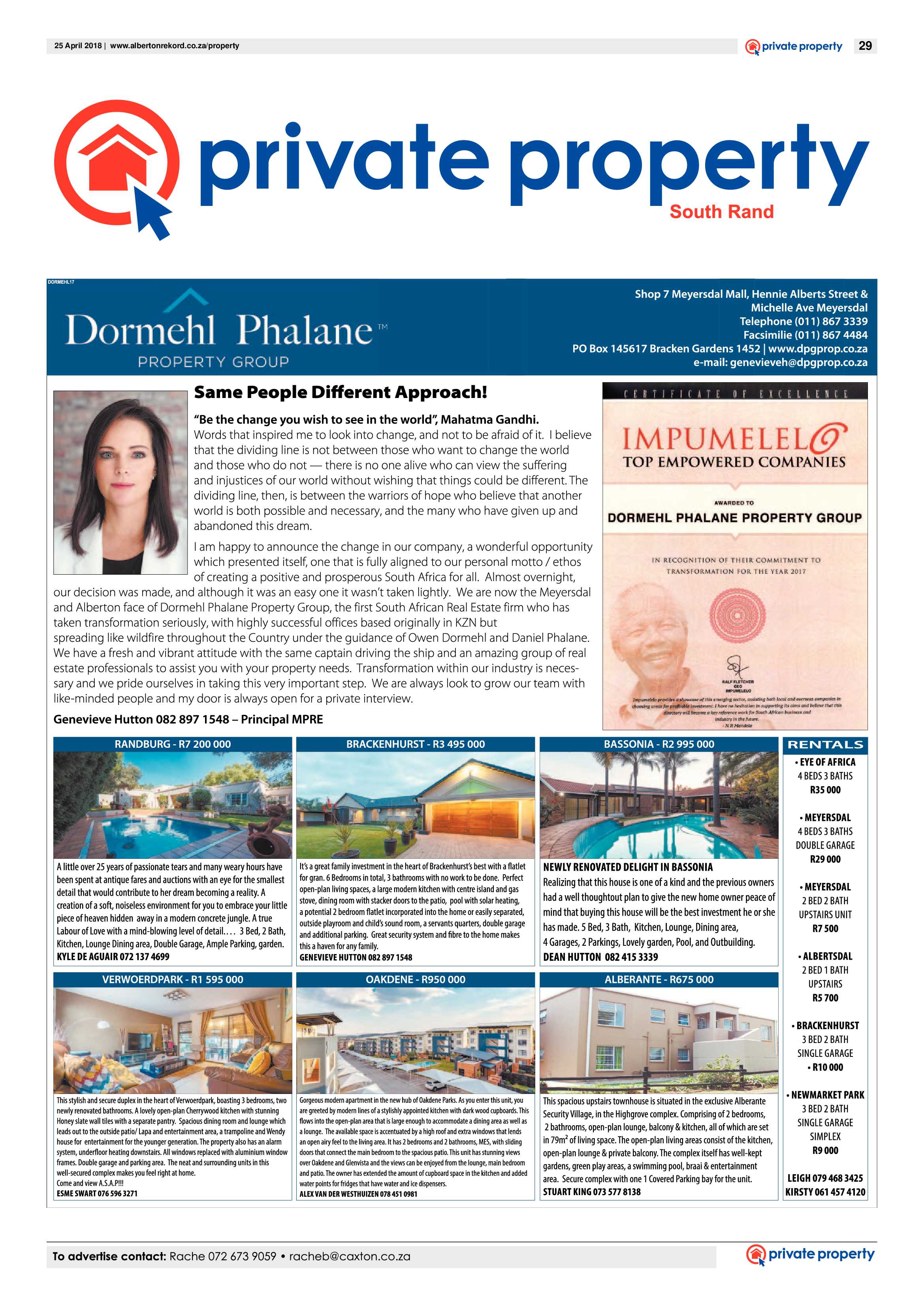 Alberton Record 25 April 2018 page 29