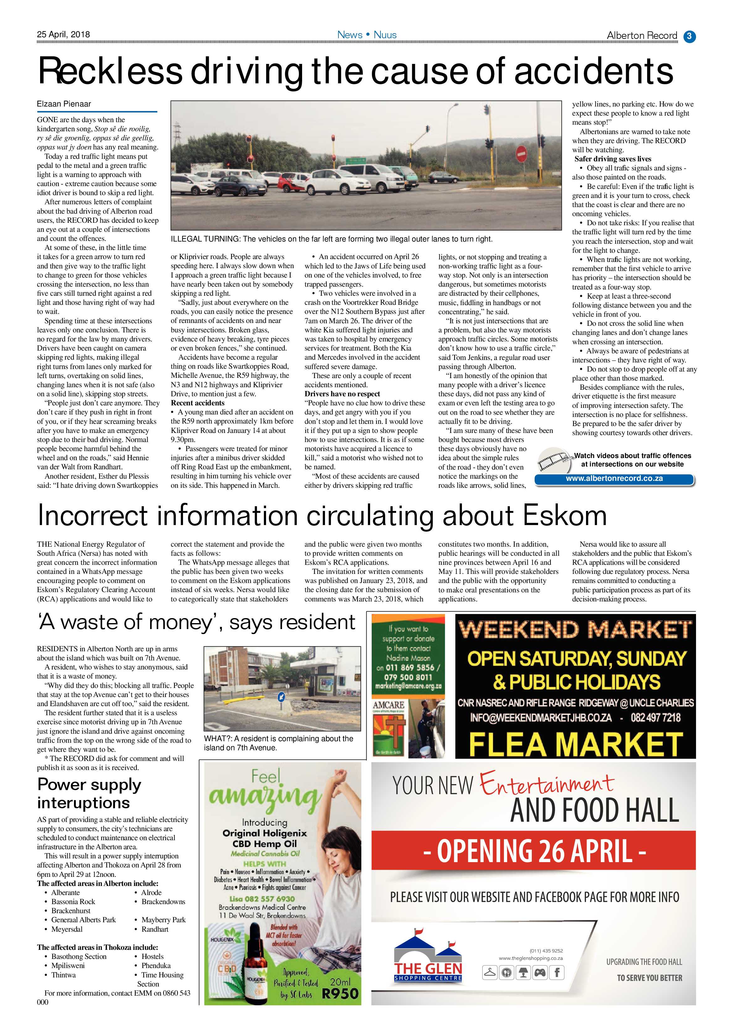 Alberton Record 25 April 2018 page 3