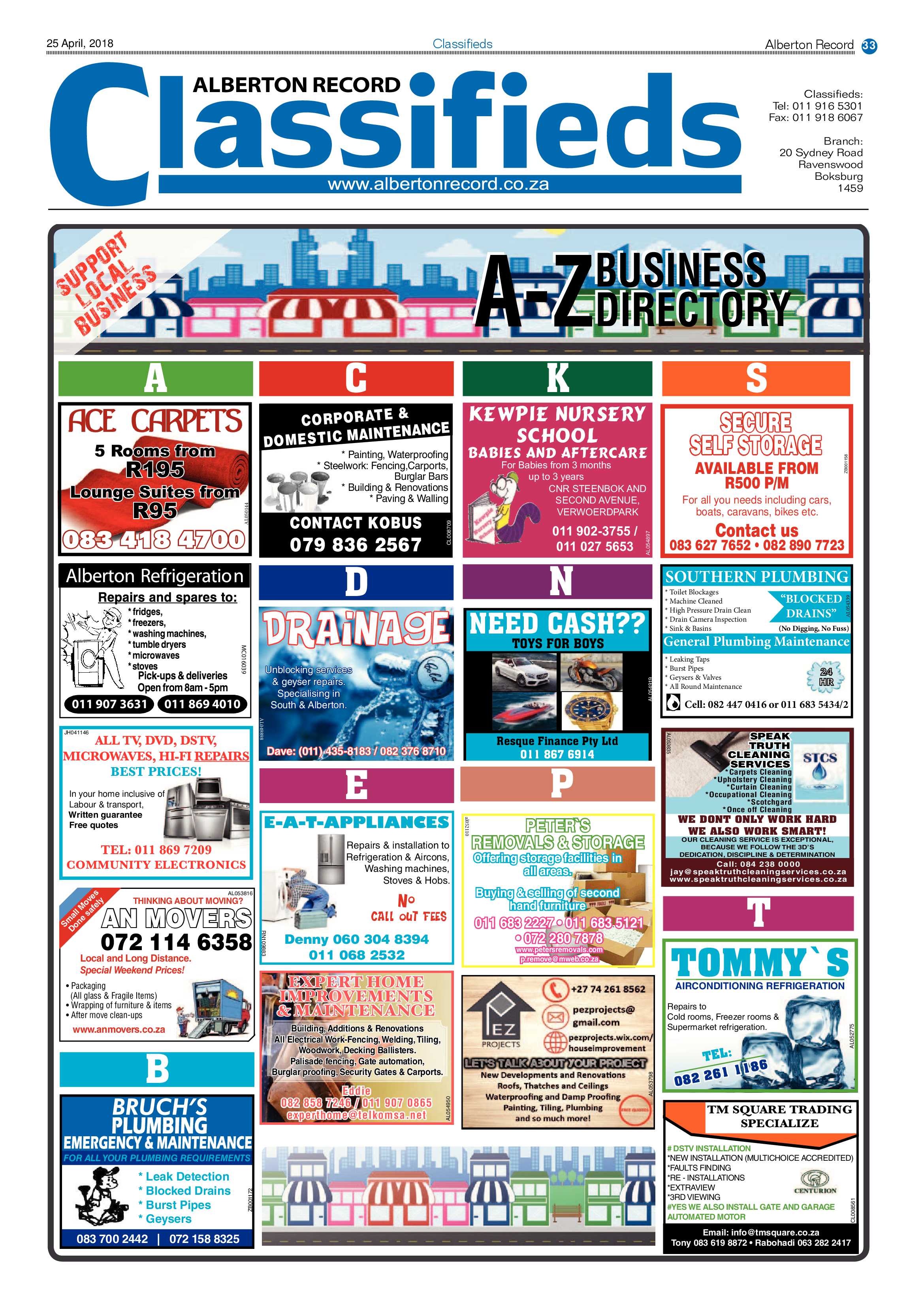 Alberton Record 25 April 2018 page 33