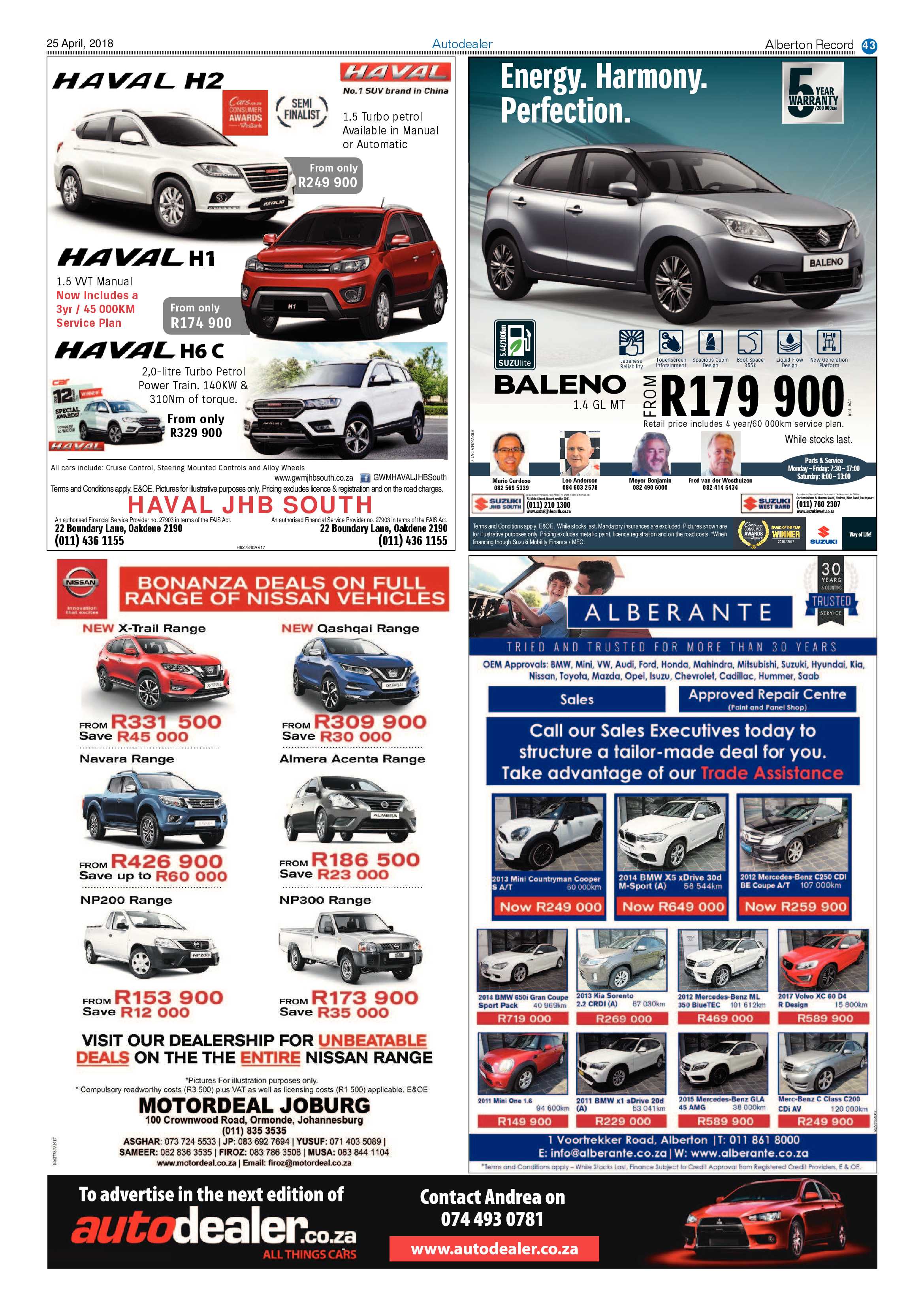 Alberton Record 25 April 2018 page 43